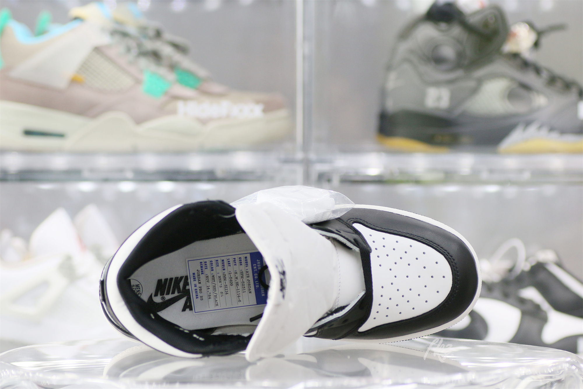 Jordan 1 Retro High 85 Black and White 2023