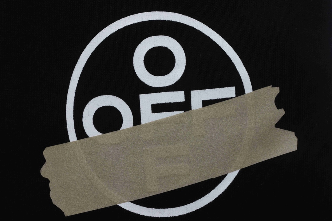 OW striped printed shorts