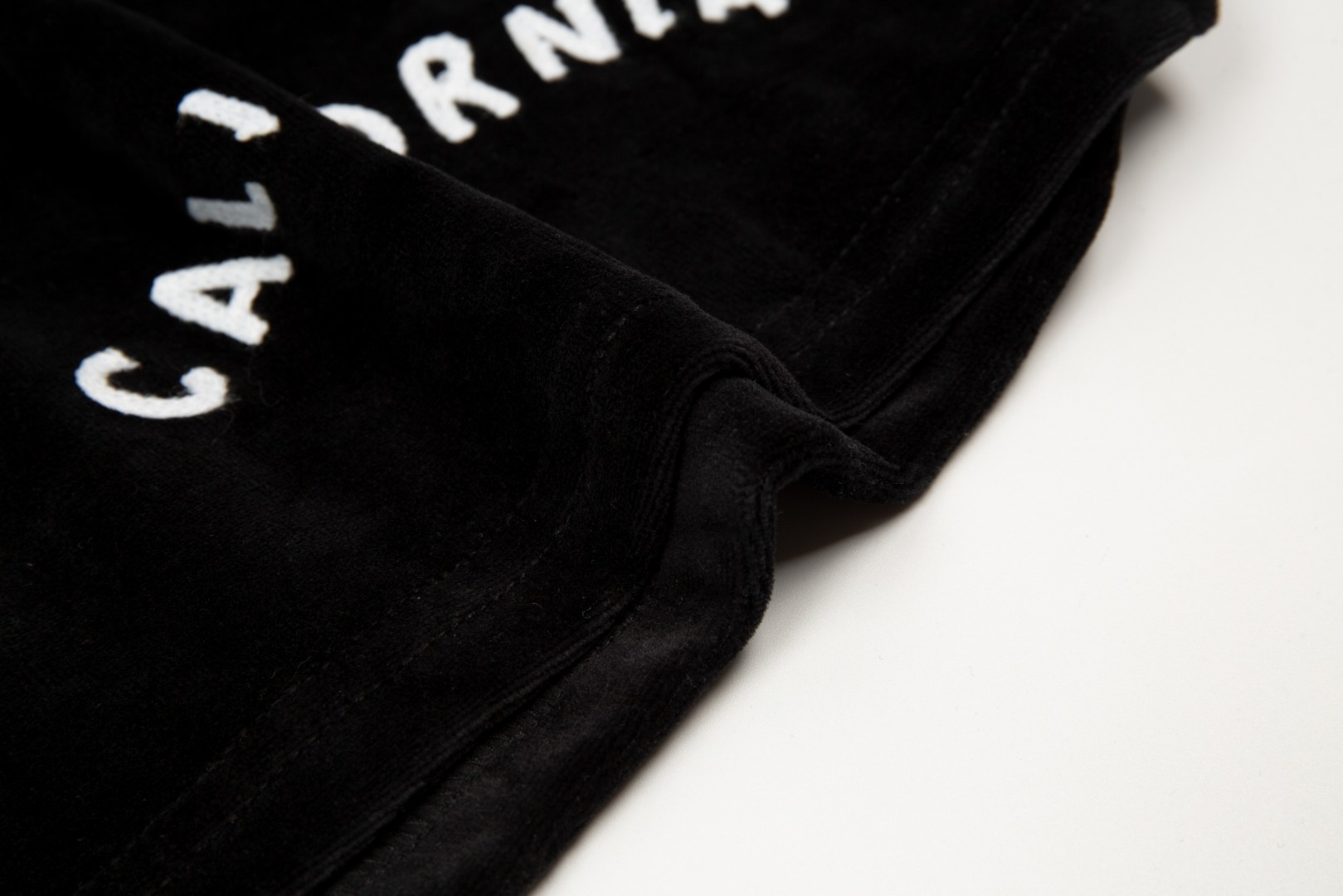 Letter high street flocking shorts