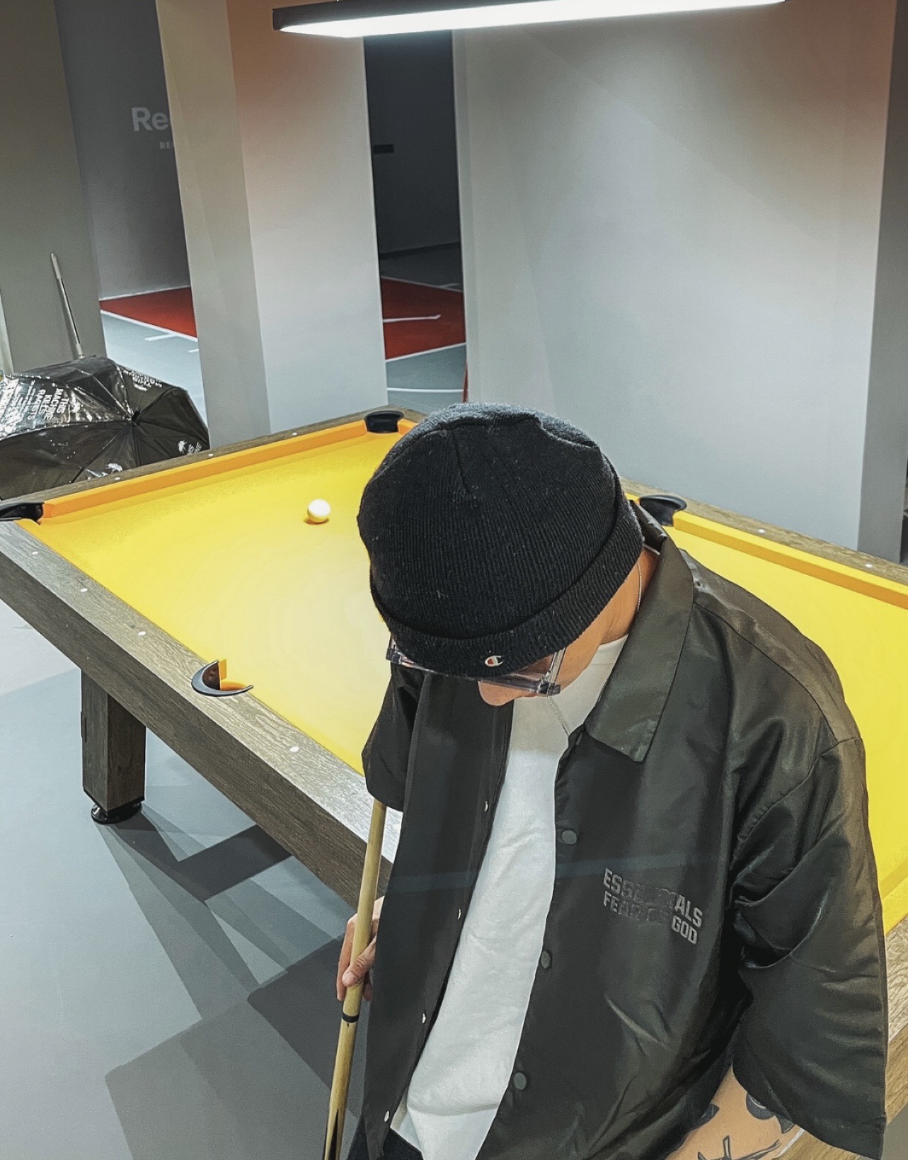 FOG eighth season woven nylon double-sleeved shirt