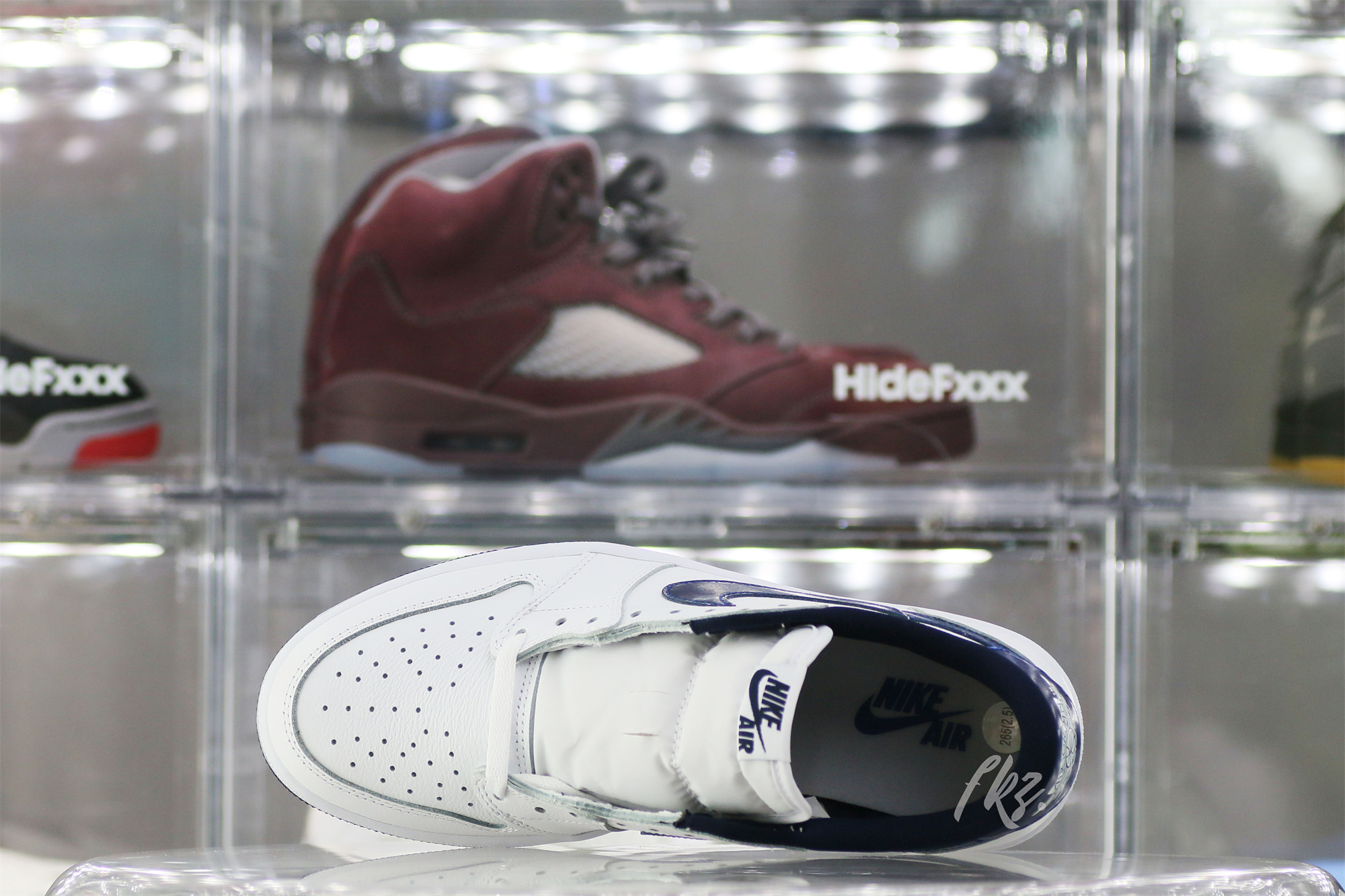 Air Jordan 1 Retro Low Metallic Blue