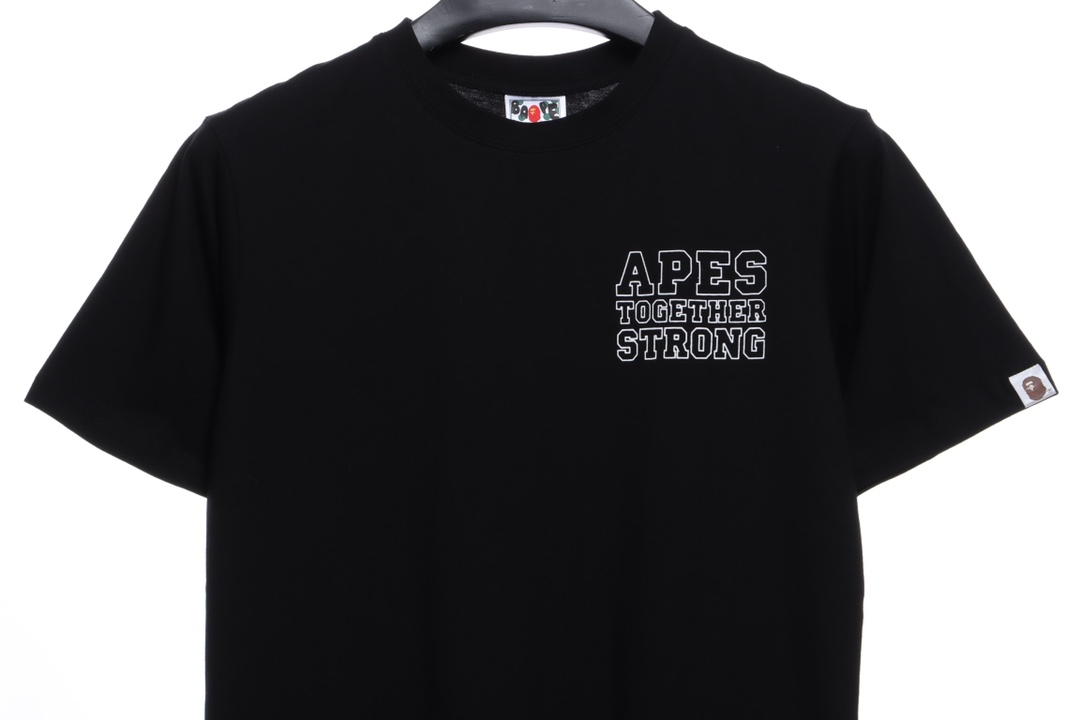 BAPE colorful camouflage printing short sleeves