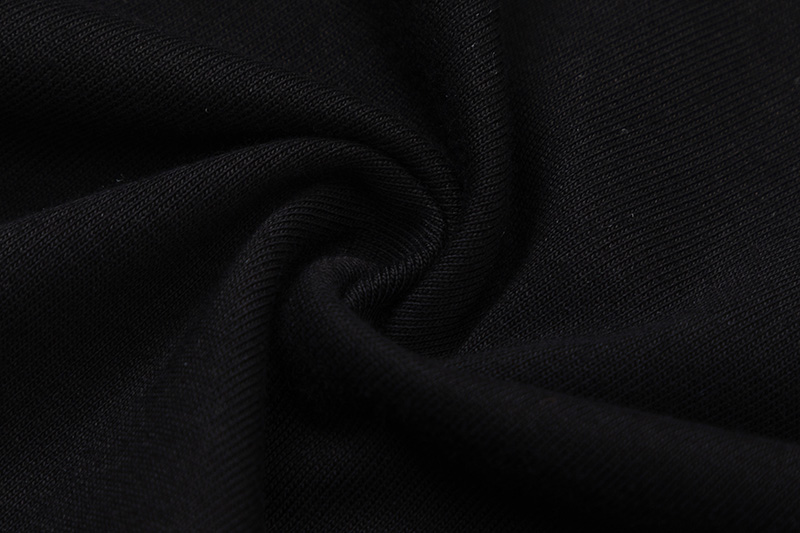 Travis Scott Flame printing water drill round collar and short sleeves