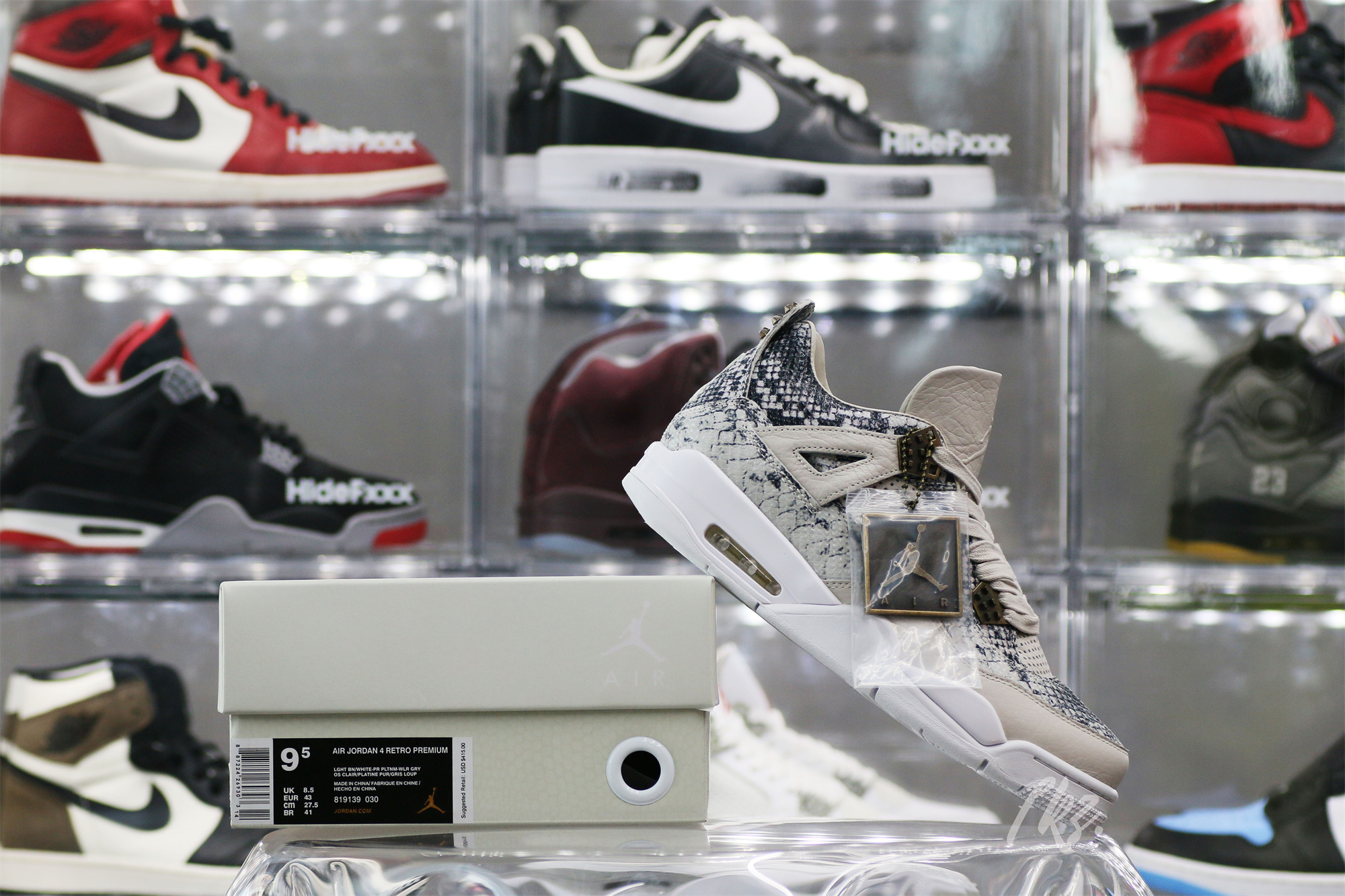 Air Jordan 4 Retro Premium Snakeskin