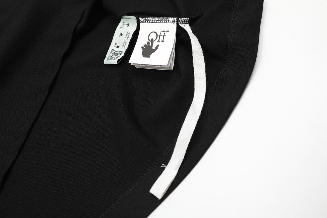 Ow Caravaggio black and white religious short sleeves