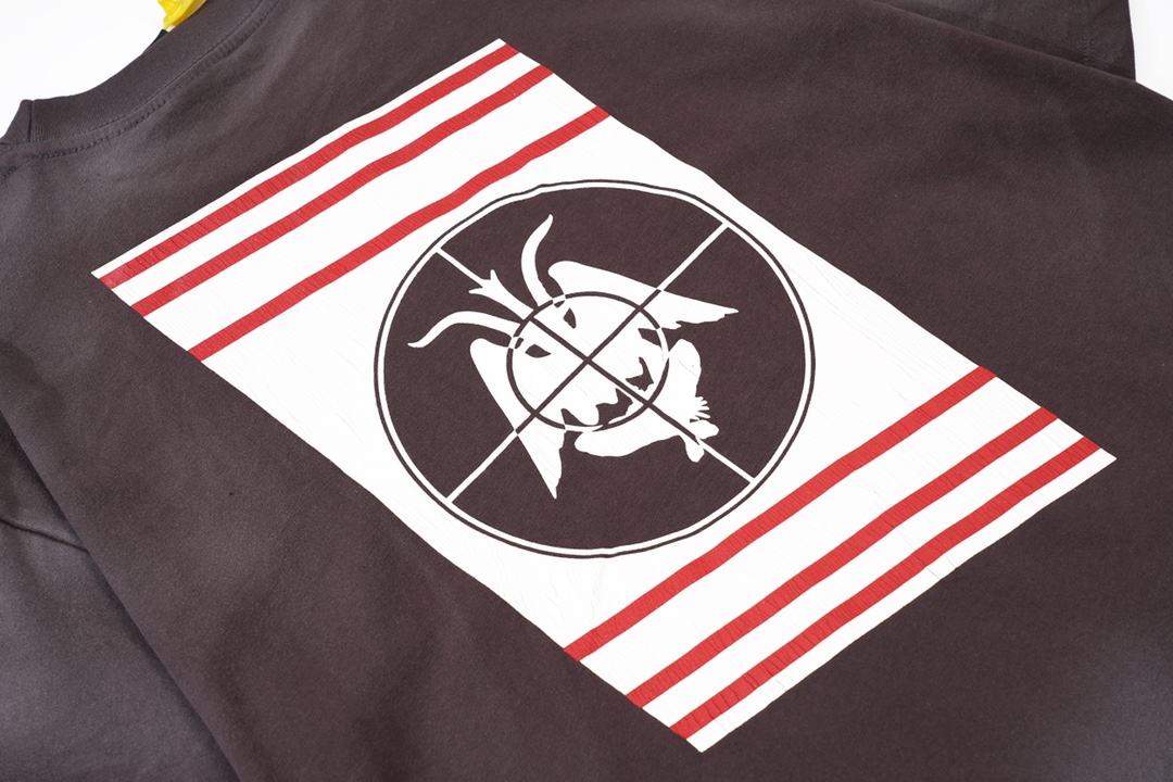 VINTAGE Retro printed short-sleeved T-shirts