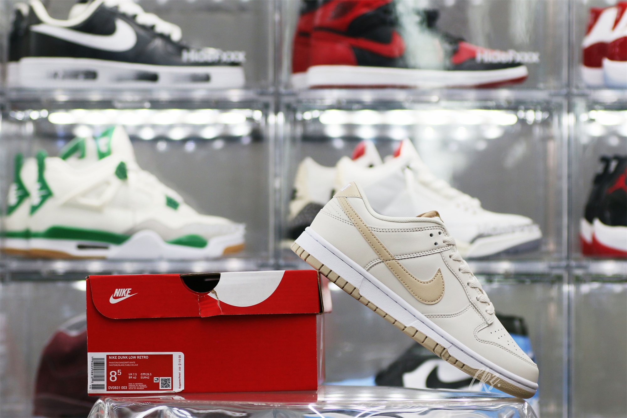 Nike Dunk Low Phantom Sanddrift