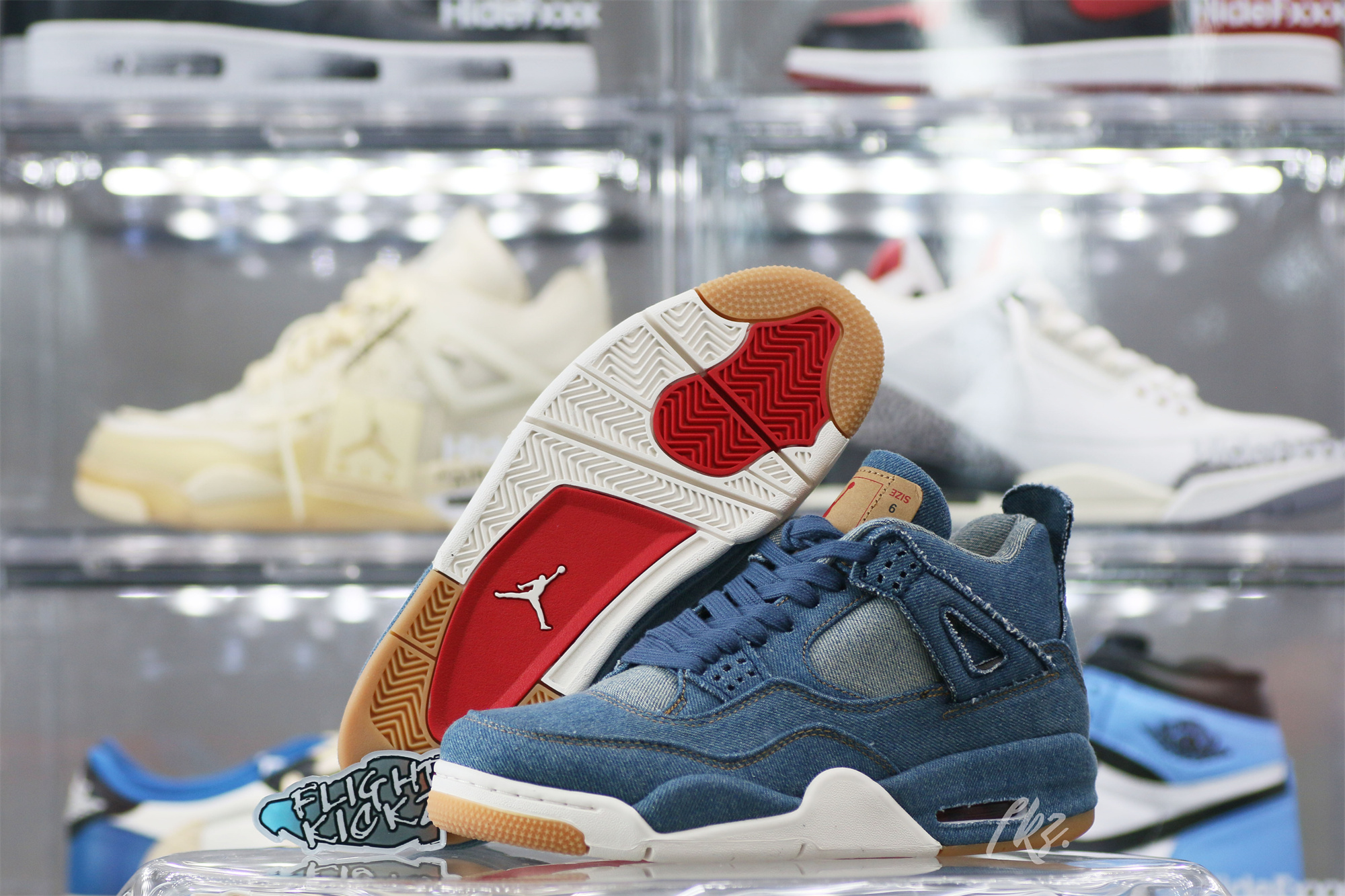 Air Jordan 4 Retro Levi’s Denim (Levi’s Tag)