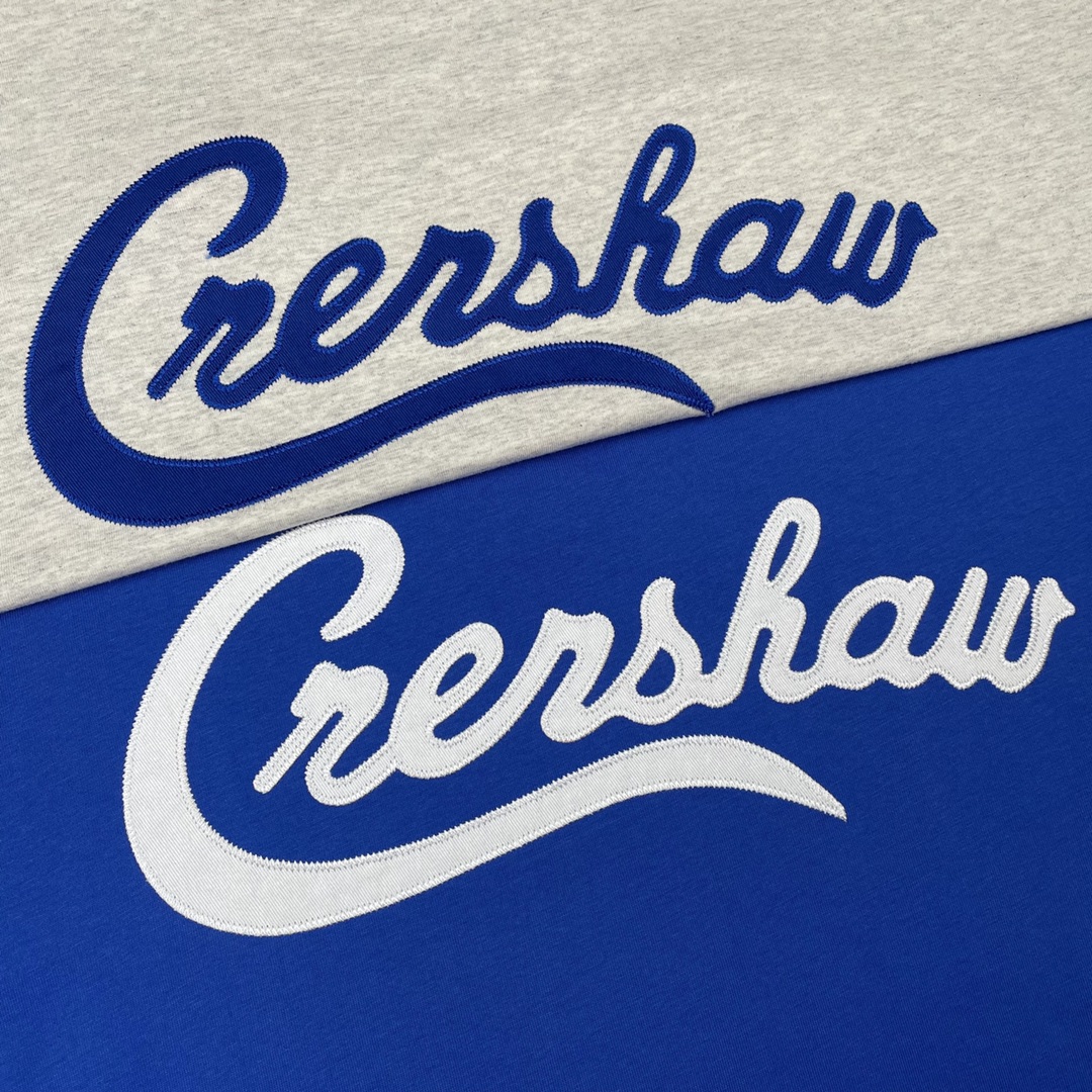 Fog double-line charity cloth short sleeves light gray