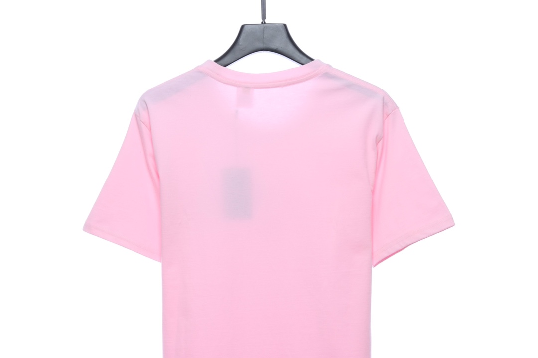 NOAH cross print letter short sleeve