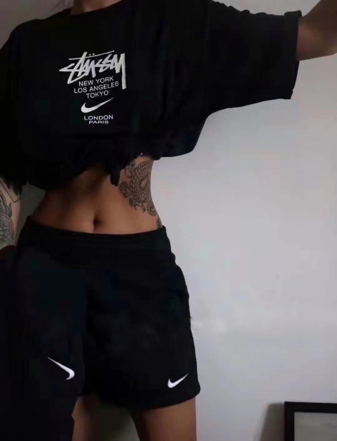 Nike & stussy short sleeve