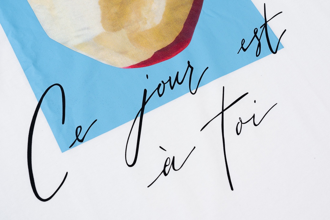 D3SCENDANT × RH apple fruit print short-sleeved T-shirt