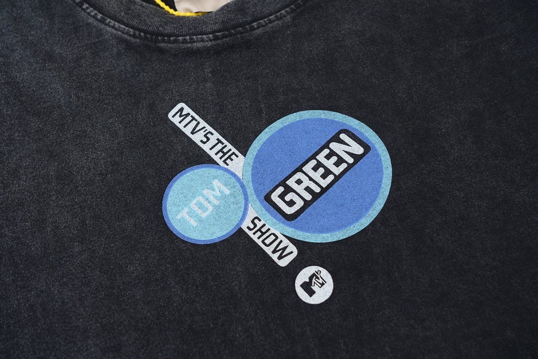 GALLERY DEPT. Alphabet portrait print short-sleeved T-shirt black