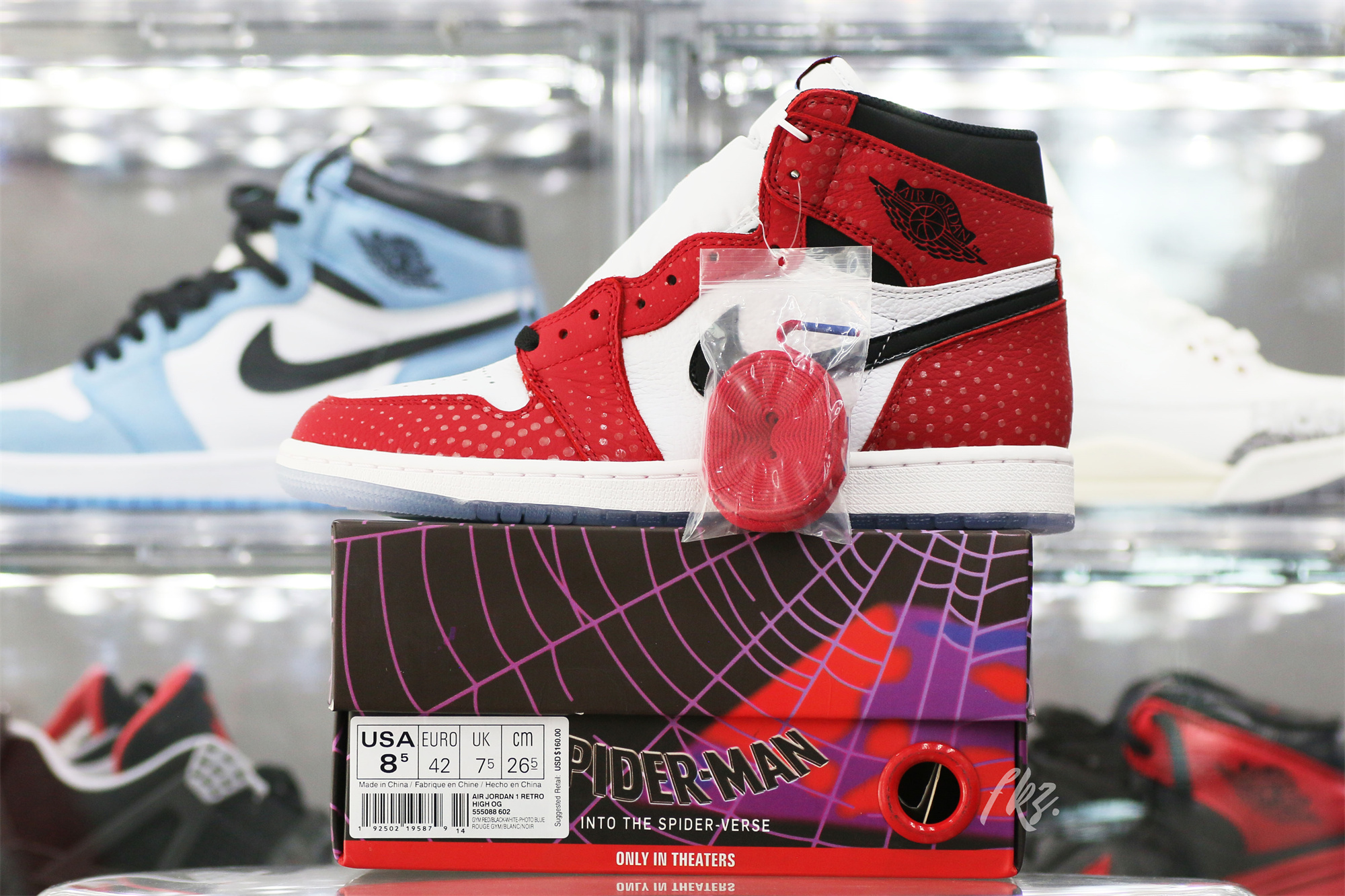 Air Jordan 1 High Og Spiderman 2018