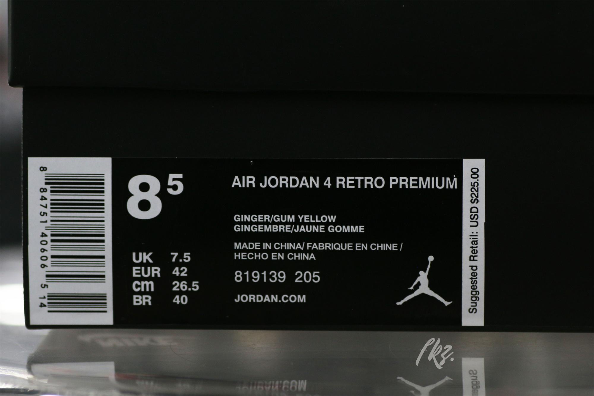 Air Jordan 4 Retro Ginger Wheat