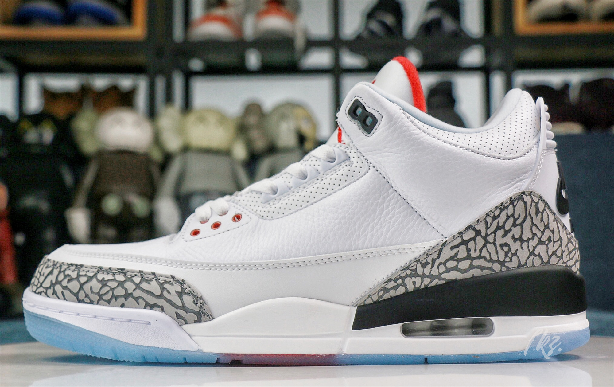 Air Jordan 3 Retro Free Throw Line White Cement 2018