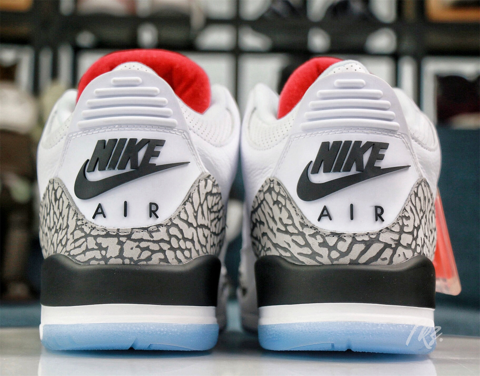 Air Jordan 3 Retro Free Throw Line White Cement 2018