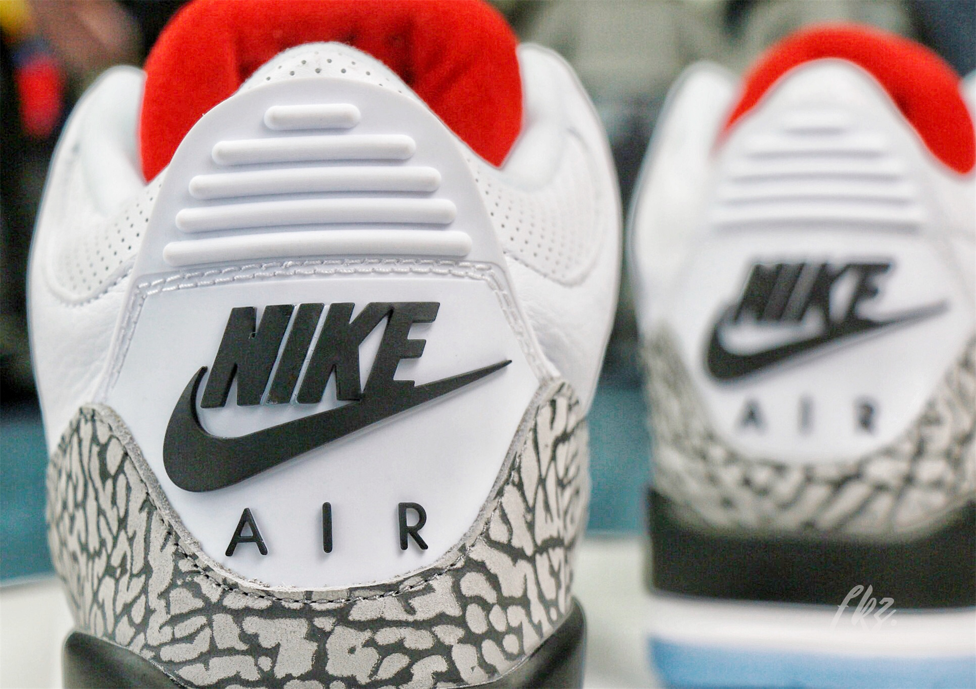 Air Jordan 3 Retro Free Throw Line White Cement 2018