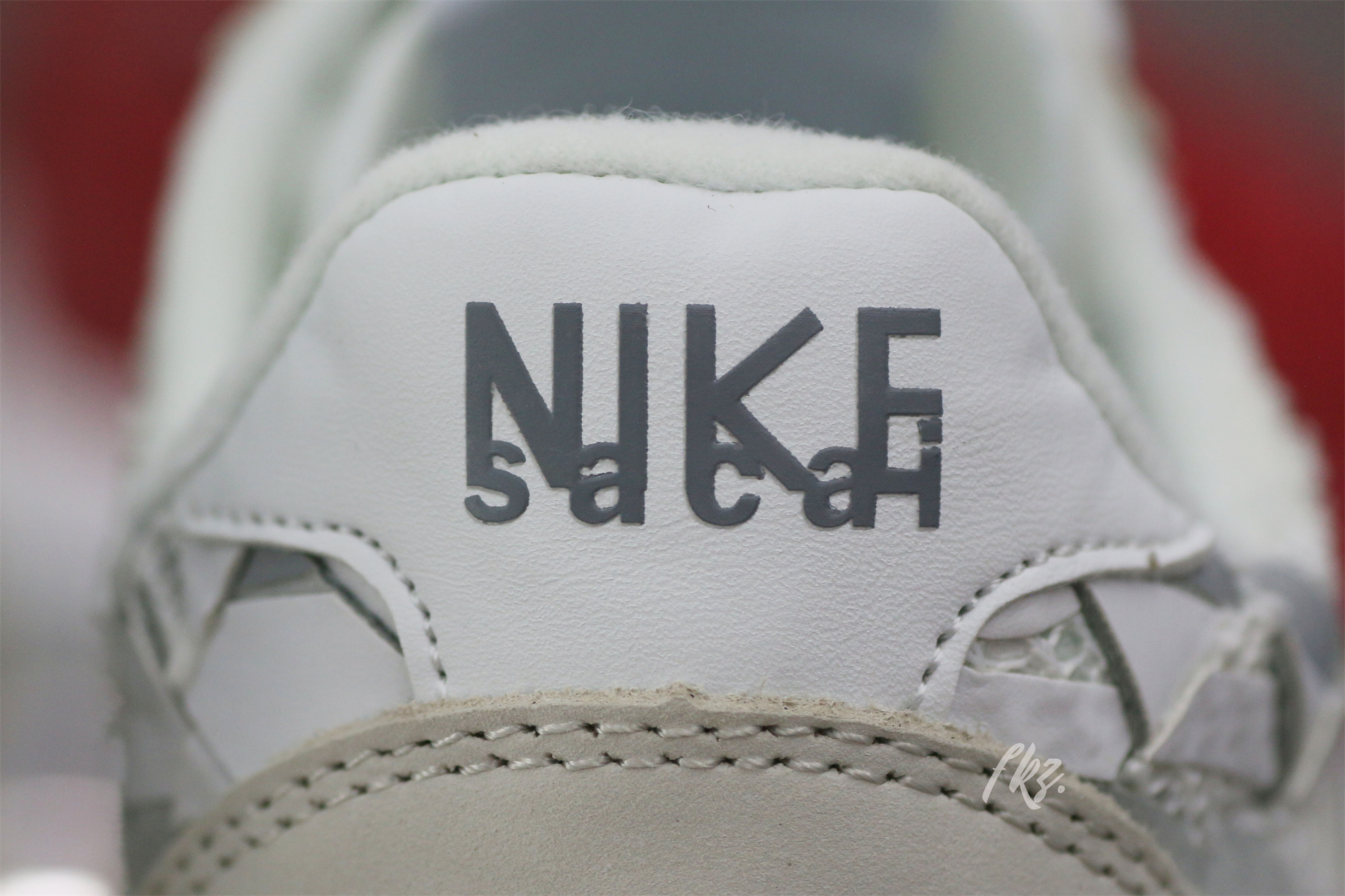 Sacai X Nike Vaporwaffle Grey White