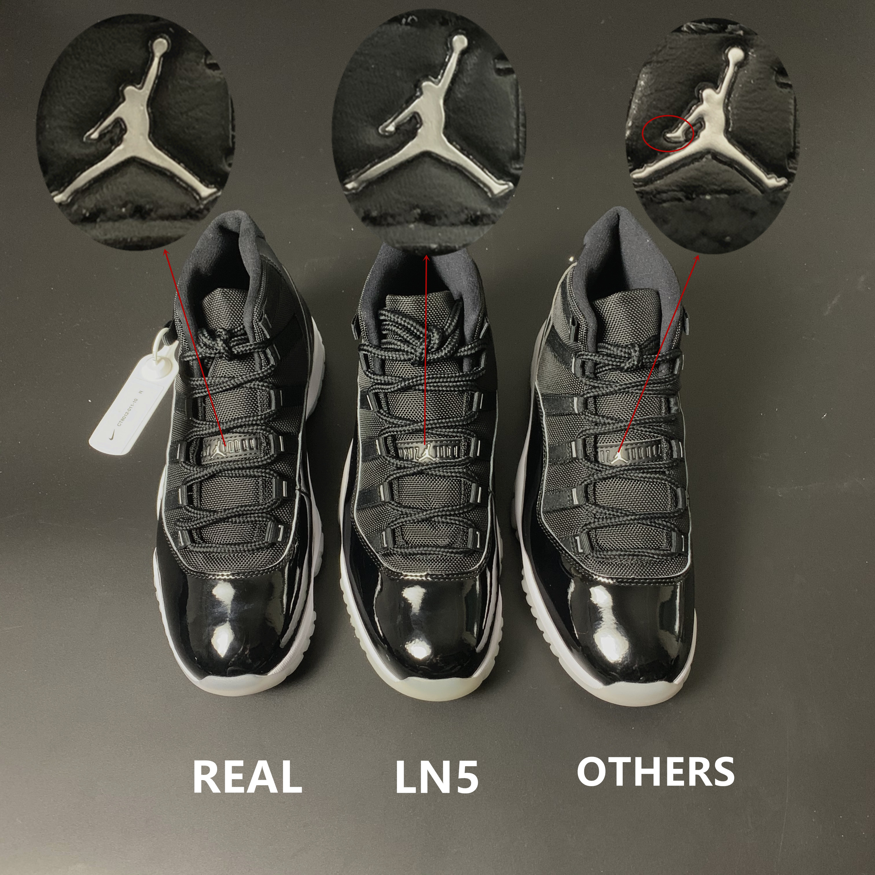 Air Jordan 11 Retro Jubilee 25th Anniversary (Ln5 A1)