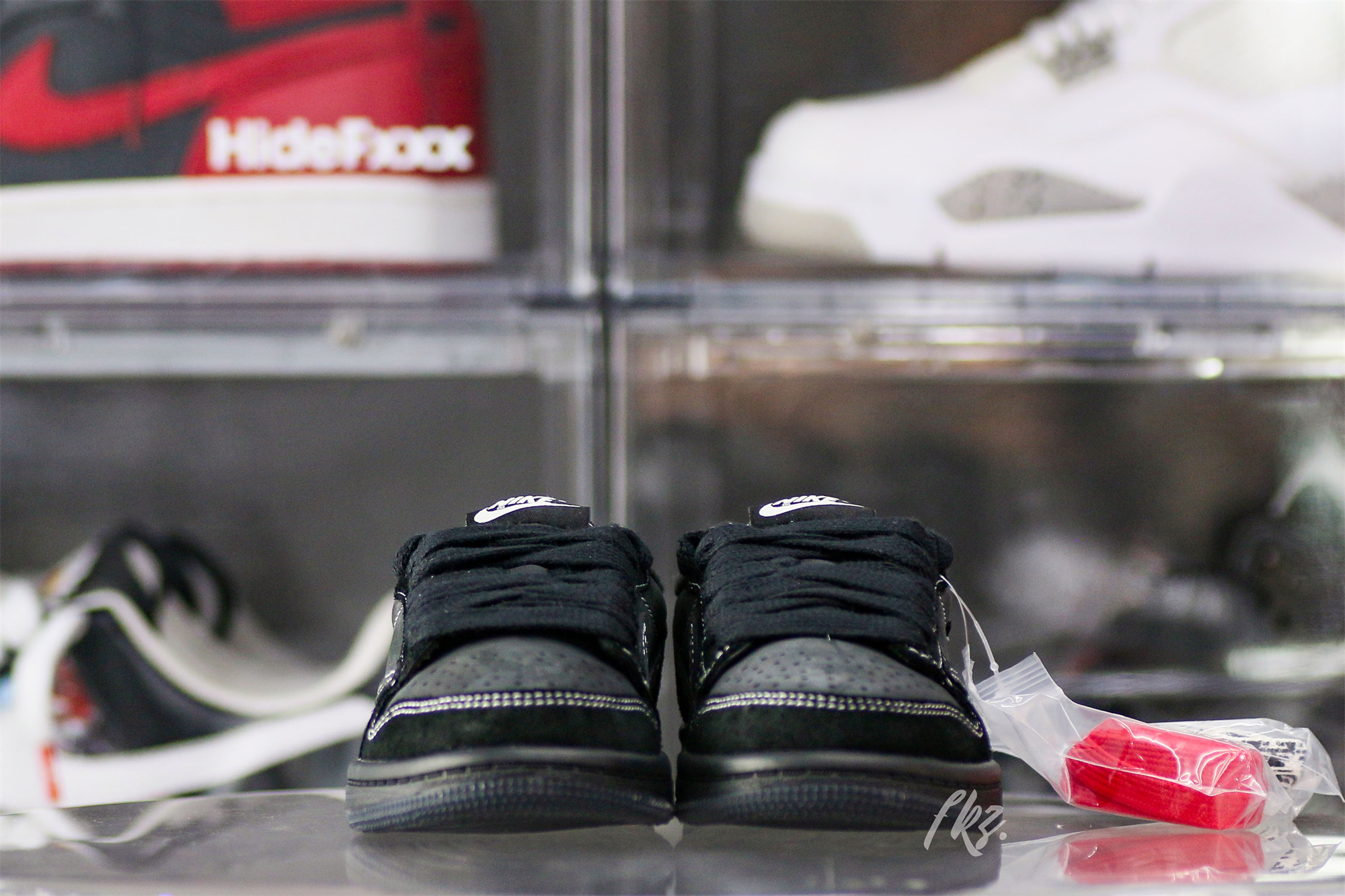 Travis Scott x Jordan 1 Retro Low OG SP Black Phantom Kid (LN5 A1)