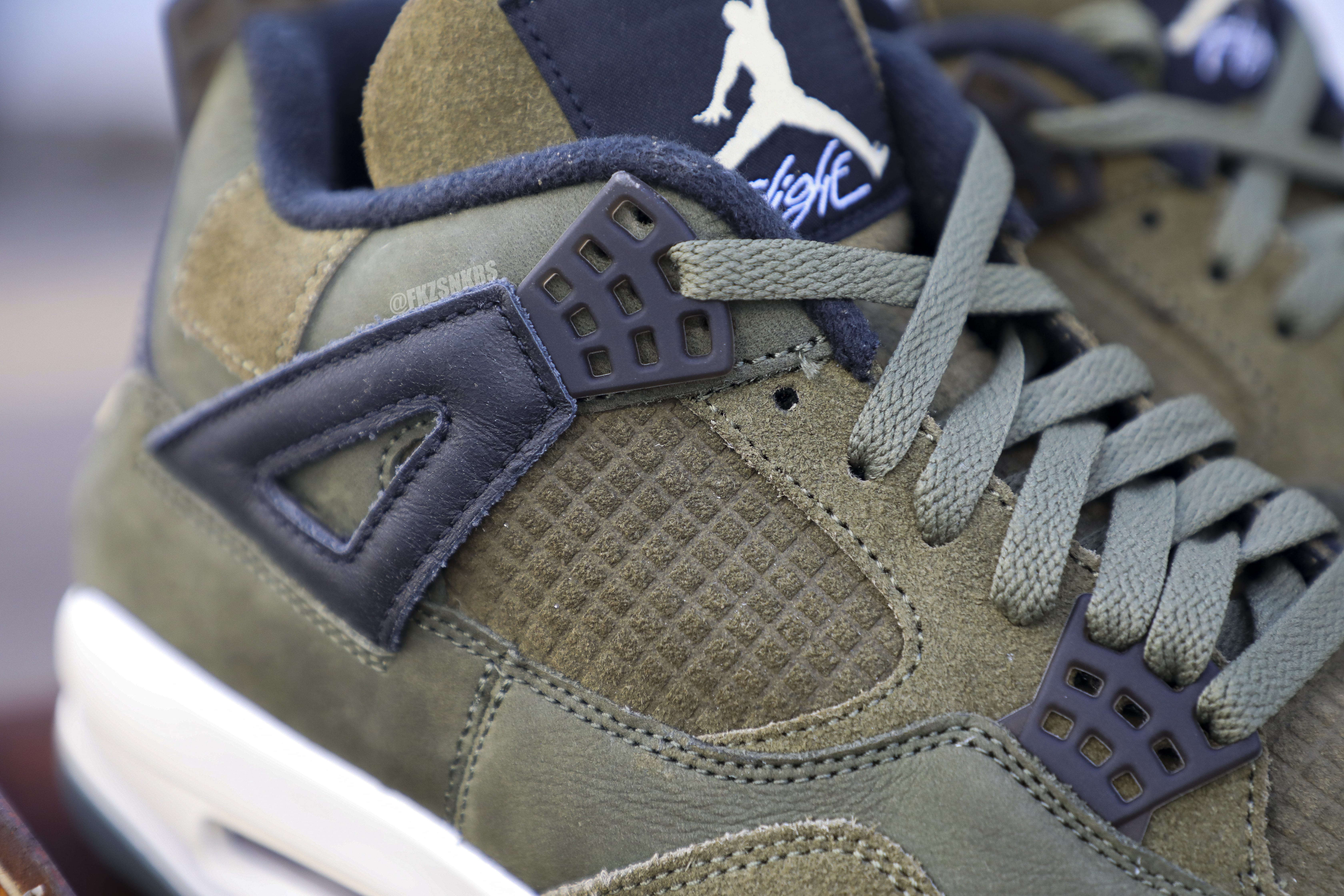 Air Jordan 4 Retro SE Craft Medium Olive (LN5 A1)