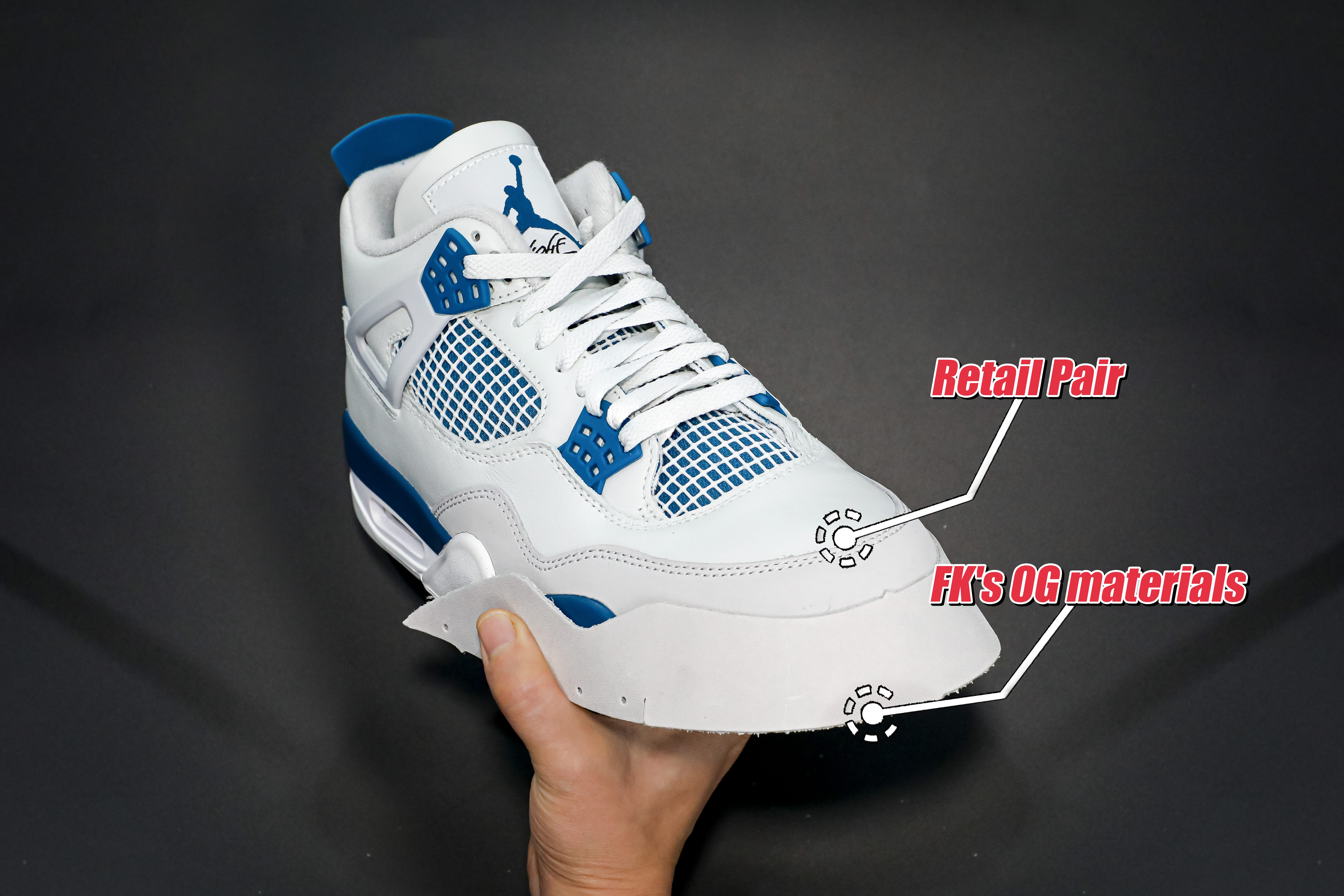 Air Jordan 4 “Military Blue 2024 (LN5 A1 Batch)
