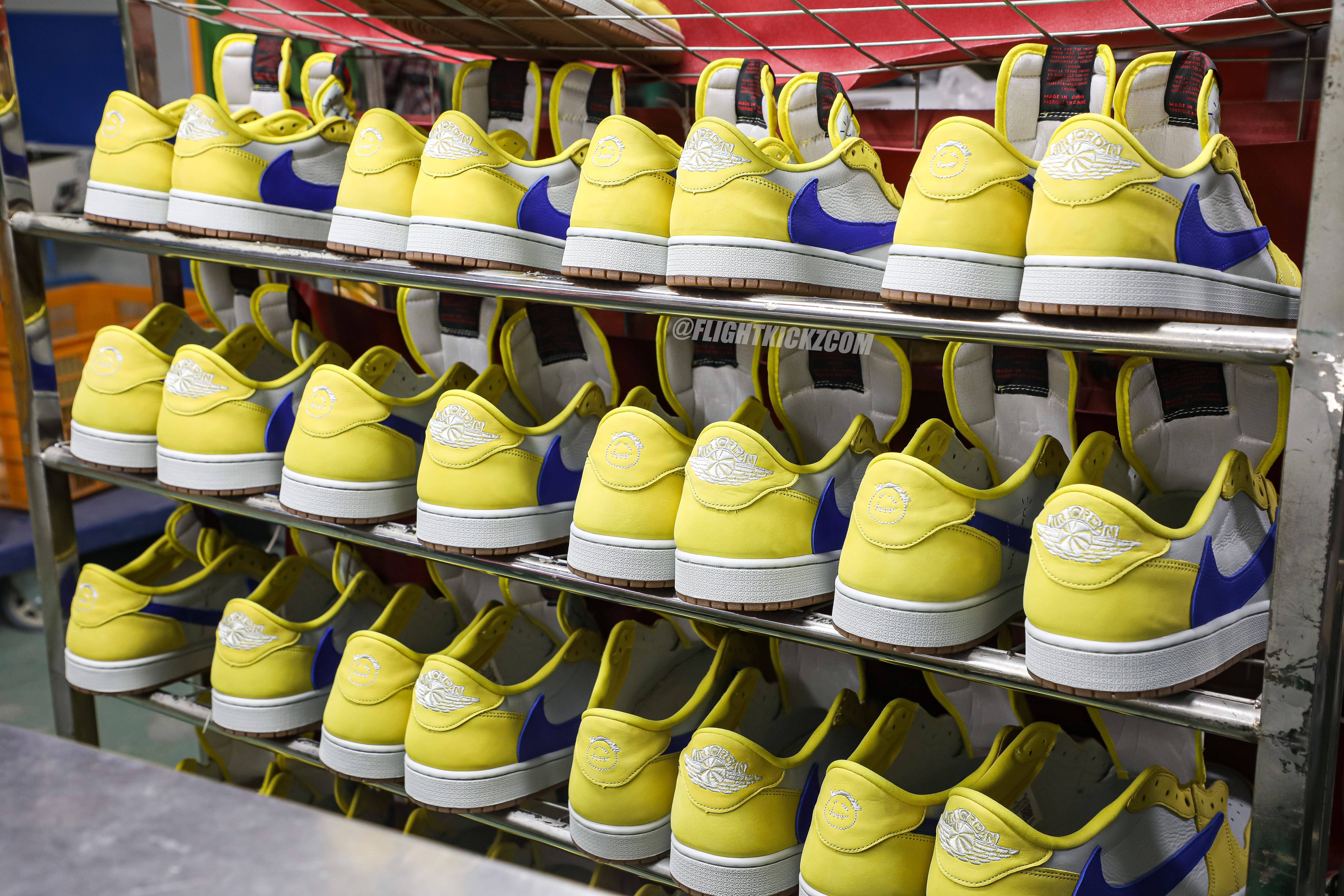 Travis Scott x Air Jordan 1 Retro Low OG SP “Elkins/Canary Yellow” (LN5 A1 batch)