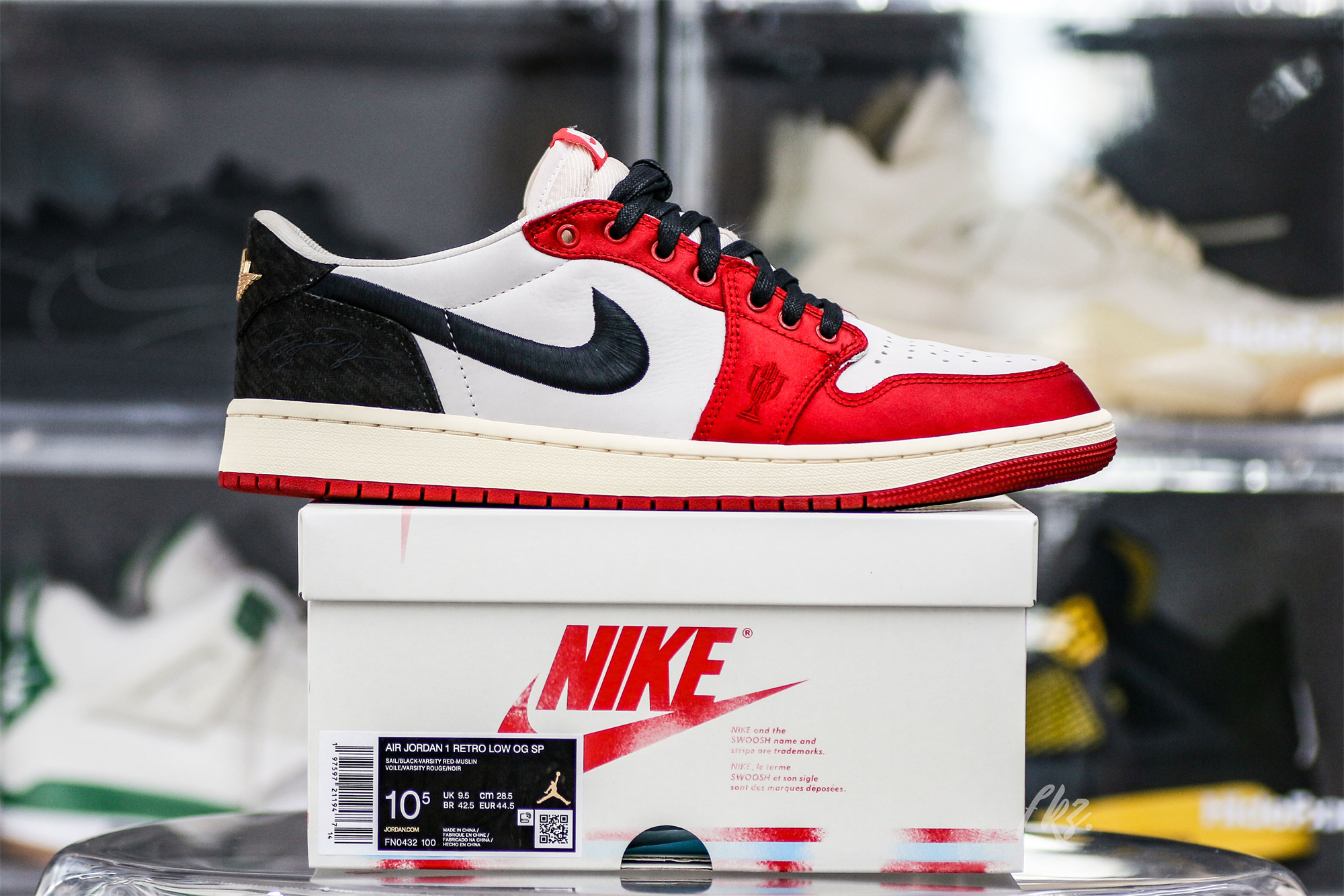 Trophy Room X Air Jordan 1 Retro Low OG SP Away 2024（LN5 A1 Batch）