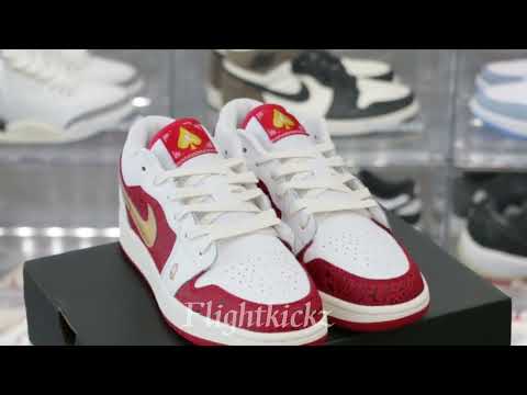 Air Jordan 1 Retro Low Spades 2018 (GS)