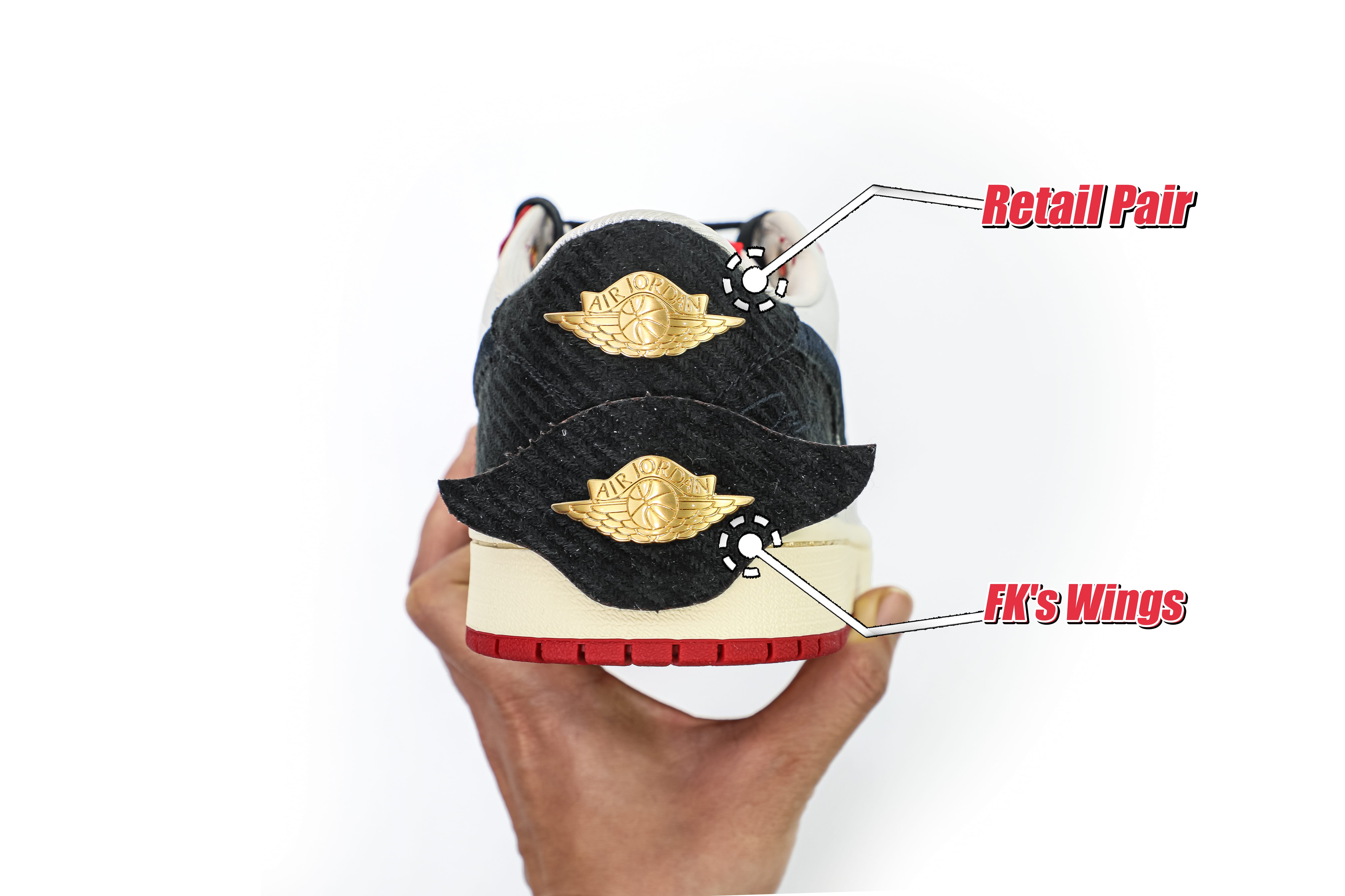 Trophy Room X Air Jordan 1 Retro Low OG SP Away 2024（LN5 A1 Batch）