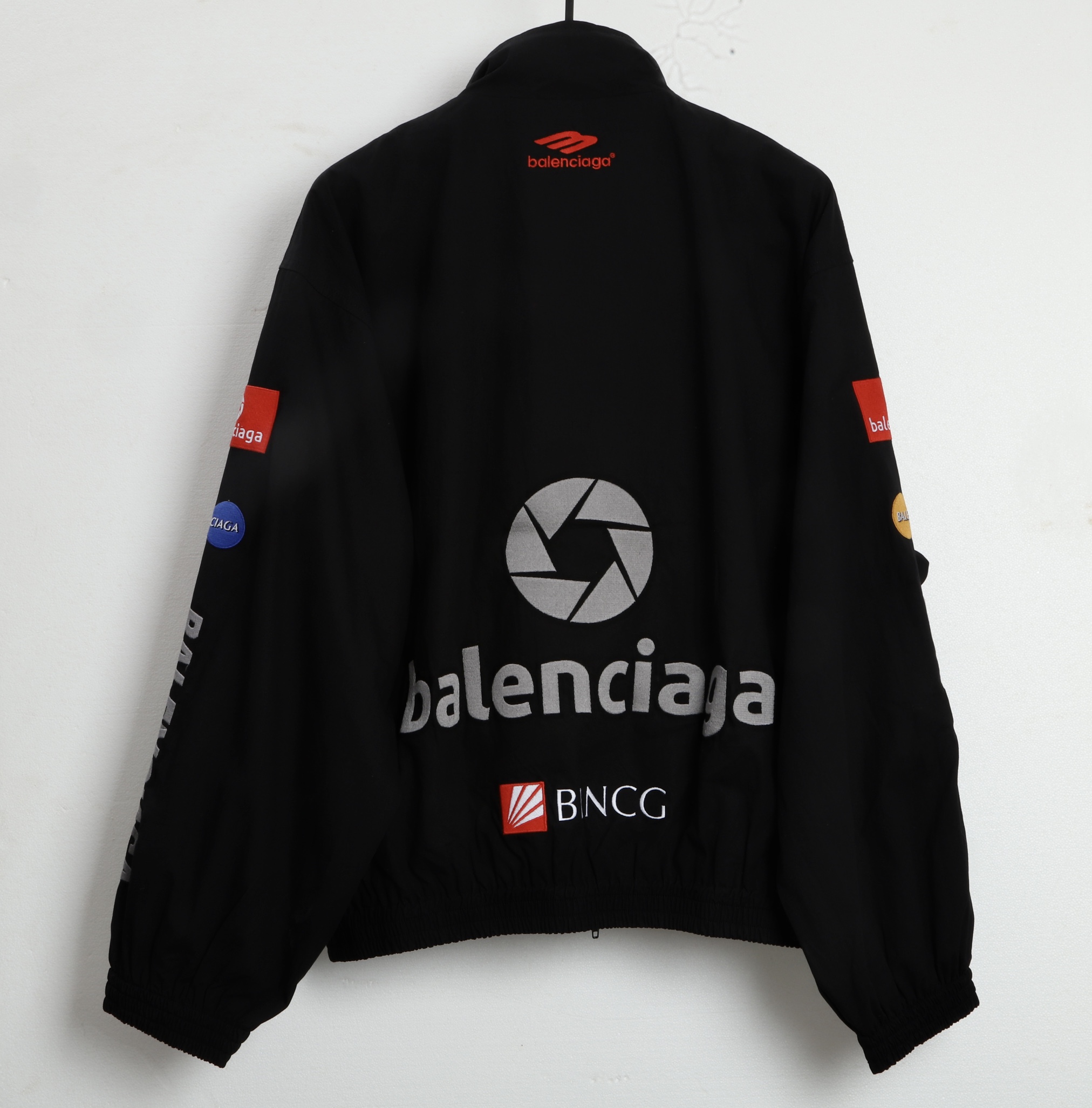 Balancig* logo-print Zip Jacket