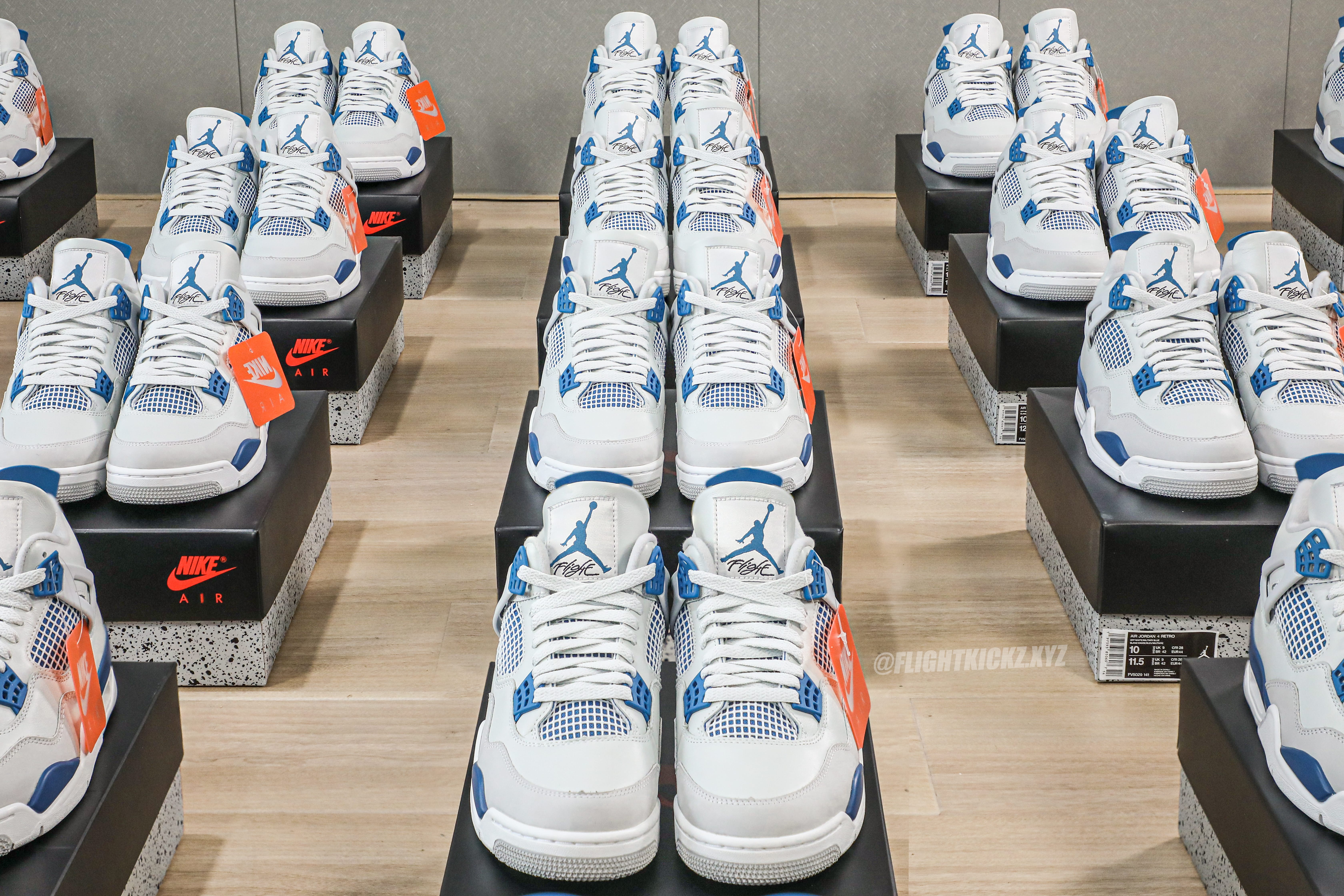 Air Jordan 4 “Military Blue 2024 (LN5 A1 Batch)