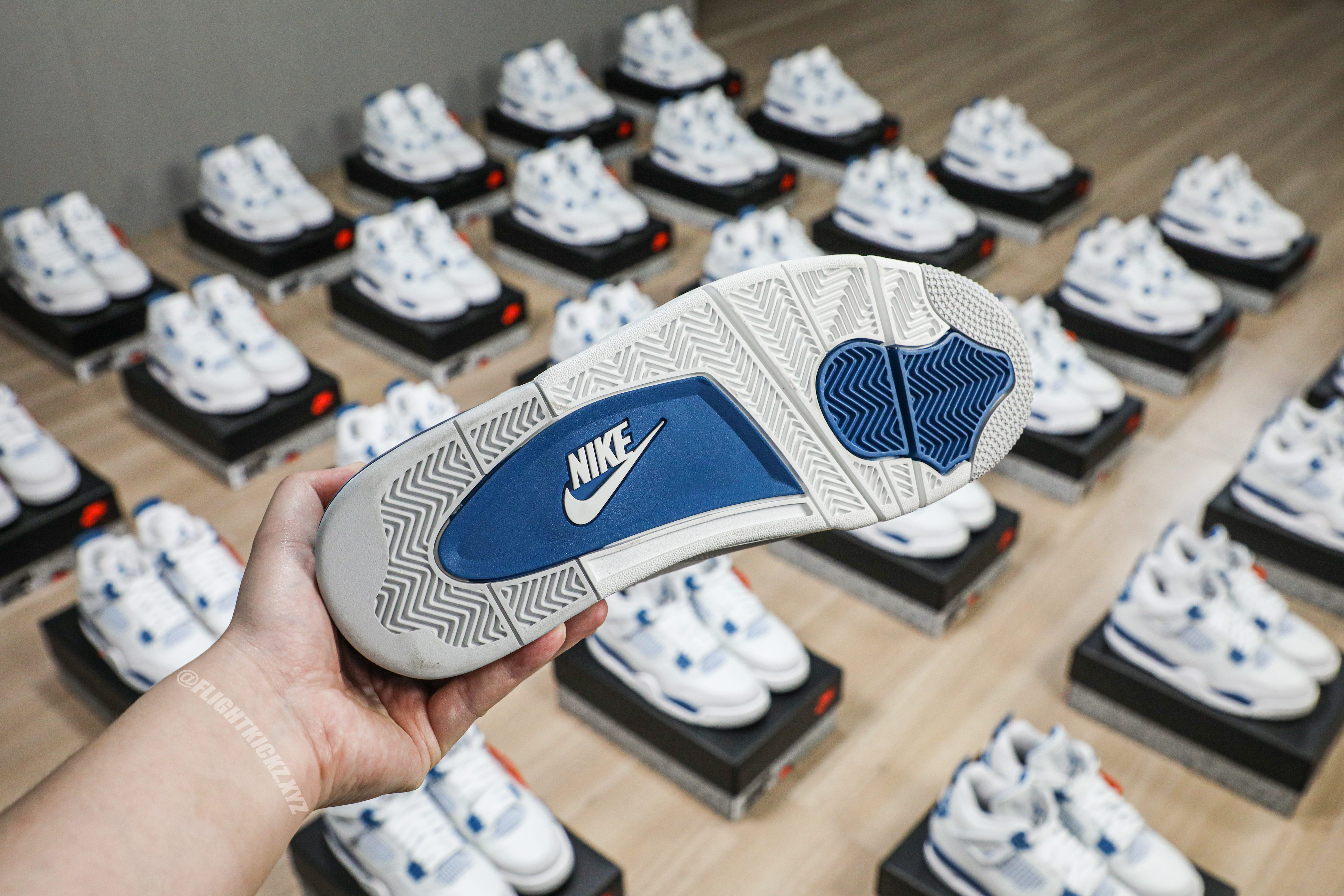 Air Jordan 4 “Military Blue 2024 (LN5 A1 Batch)