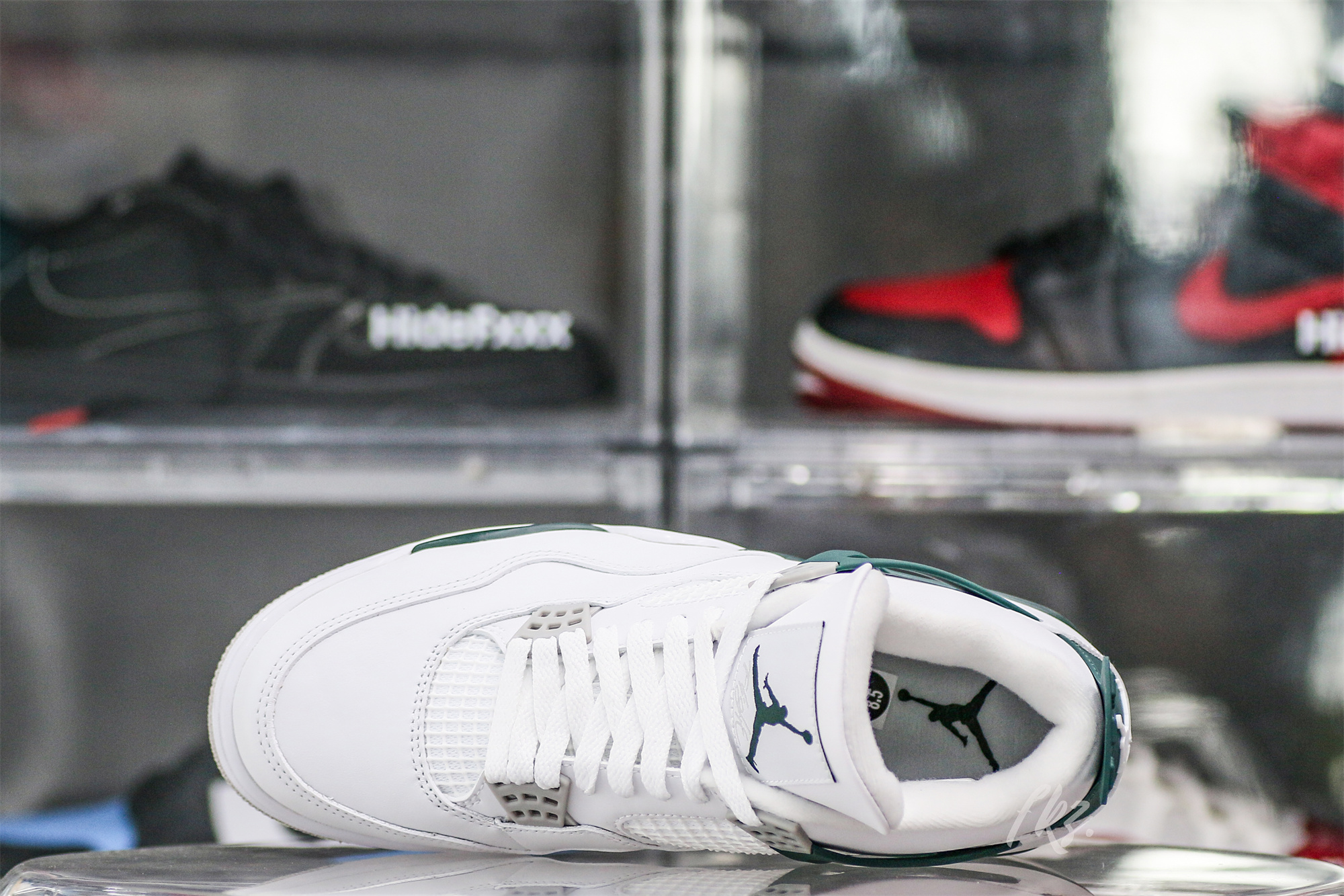 Air Jordan 4 White Oxidized Green Neutral Grey 2024