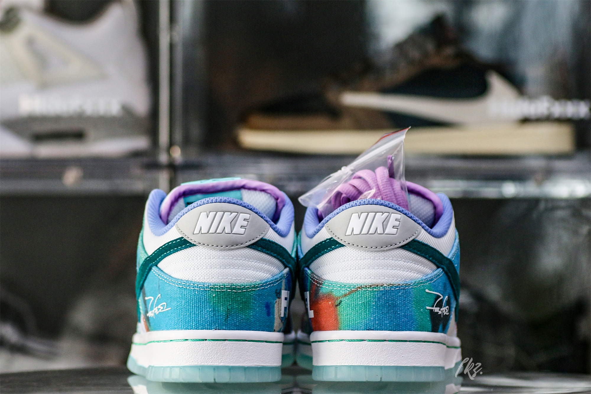 Nike SB Dunk Low Futura Laboratories Bleached Aqua