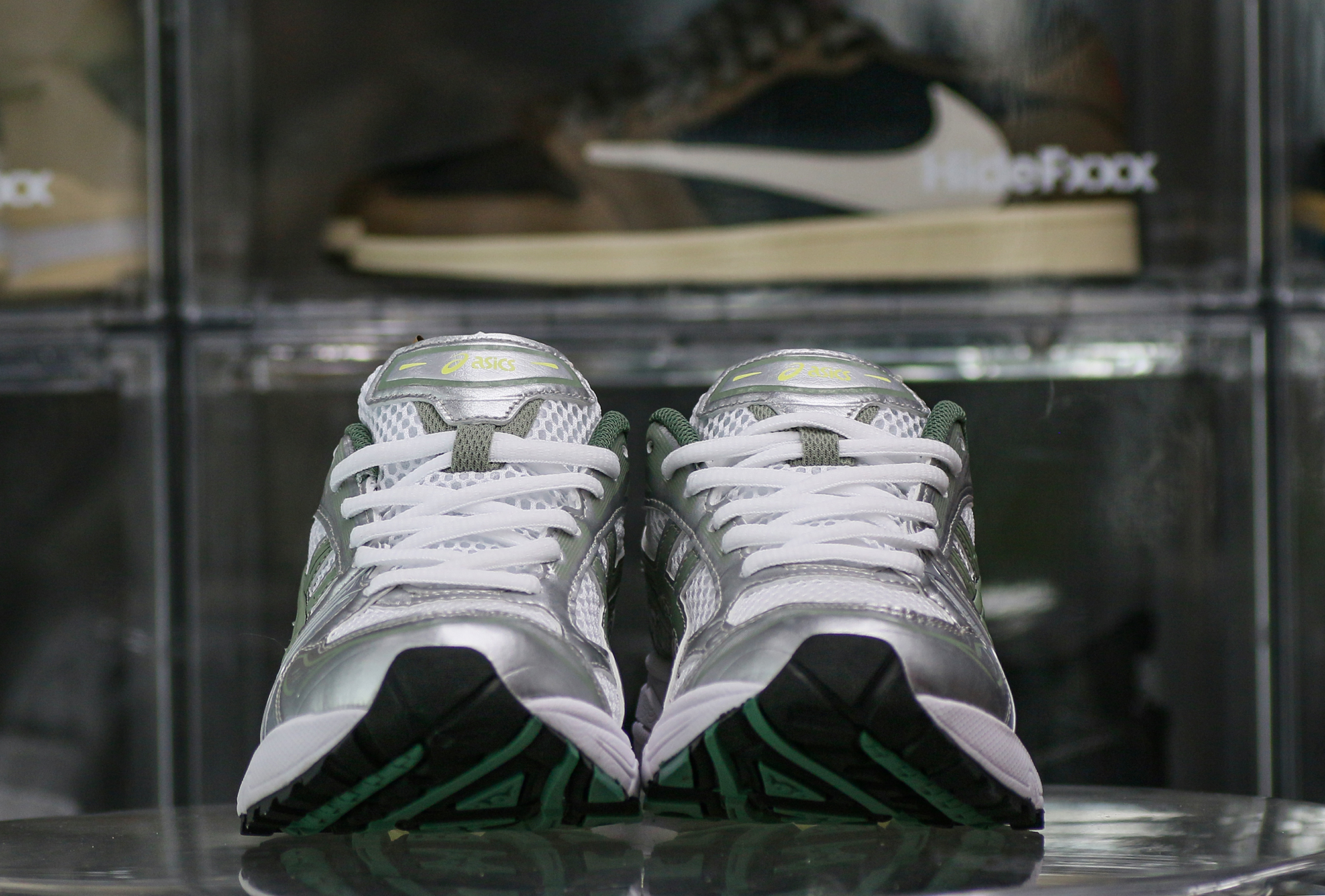 Gel Kayano 14 White Pure Silver Slate Grey Sage