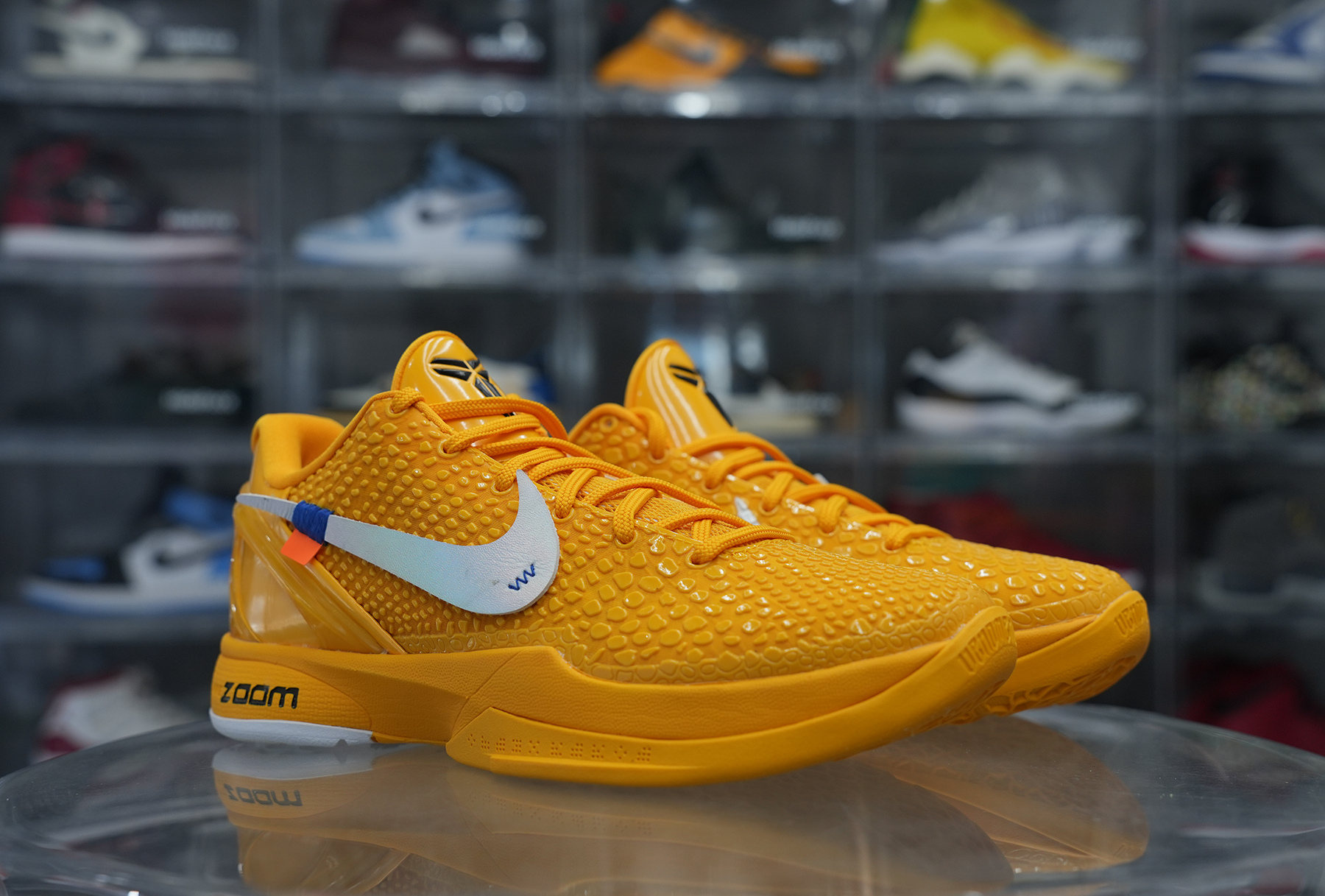 Off White x Nike Zoom Kobe 6 Yellow Custom(A1 Batch)