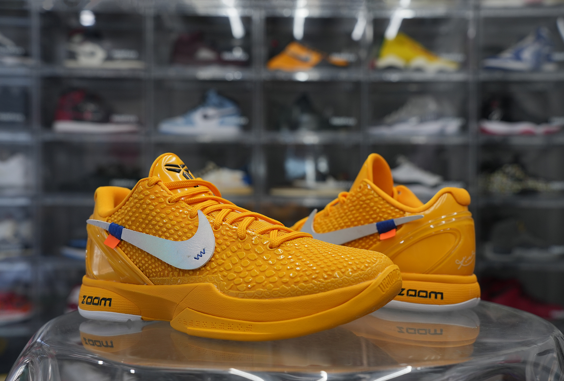 Off White x Nike Zoom Kobe 6 Yellow Custom(A1 Batch)