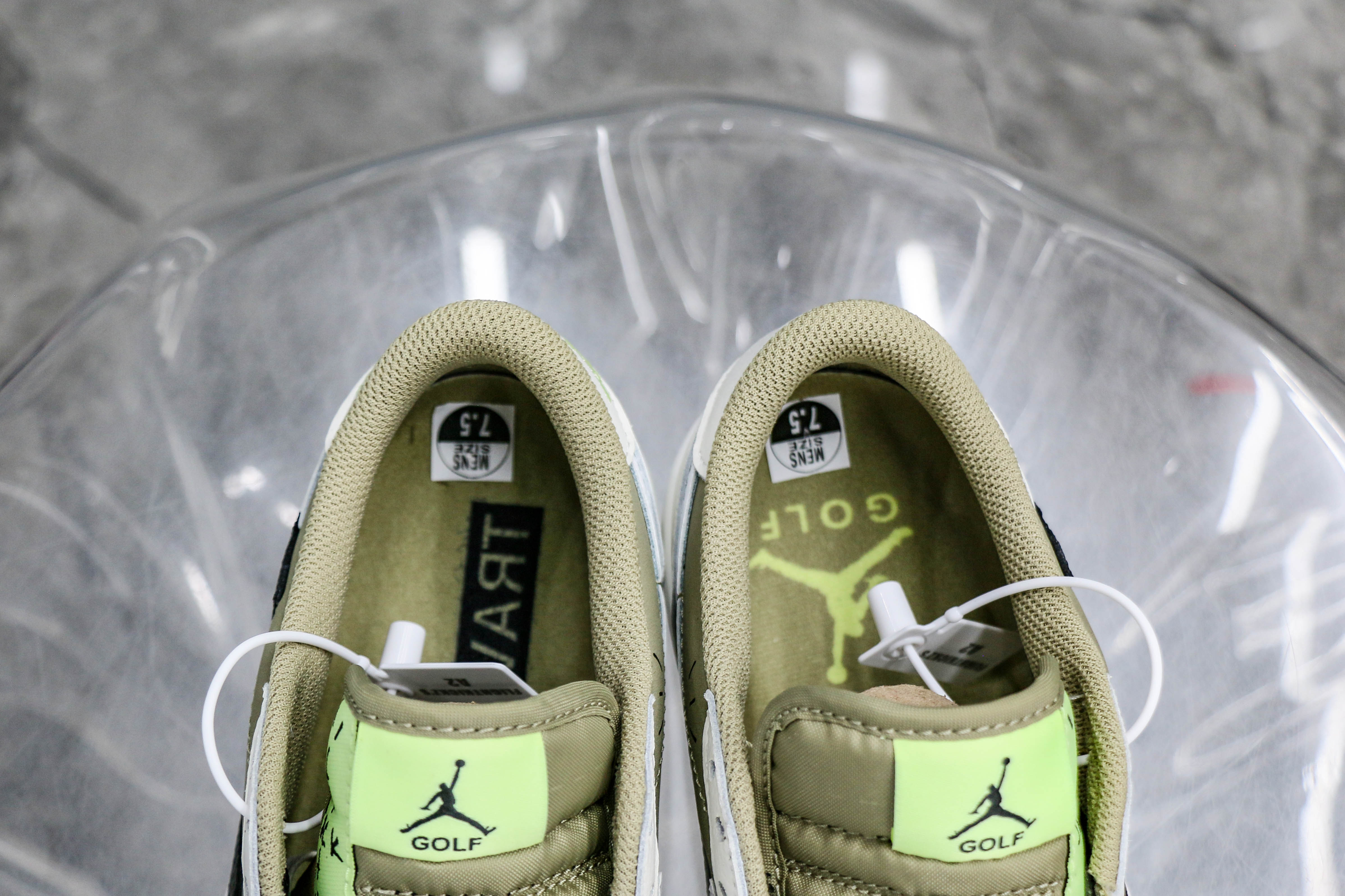 Travis Scott x Air Jordan 1 Low Golf Neutral Olive (A2 Batch)