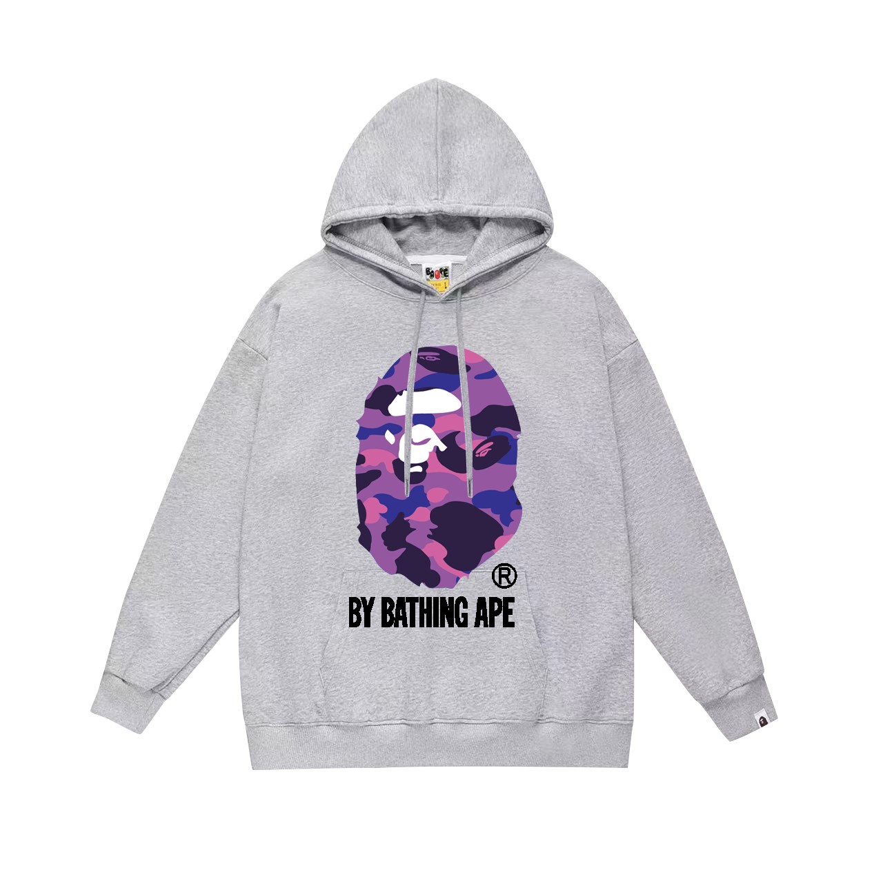 BAPE Ape Head cartoon graphic print hoodie