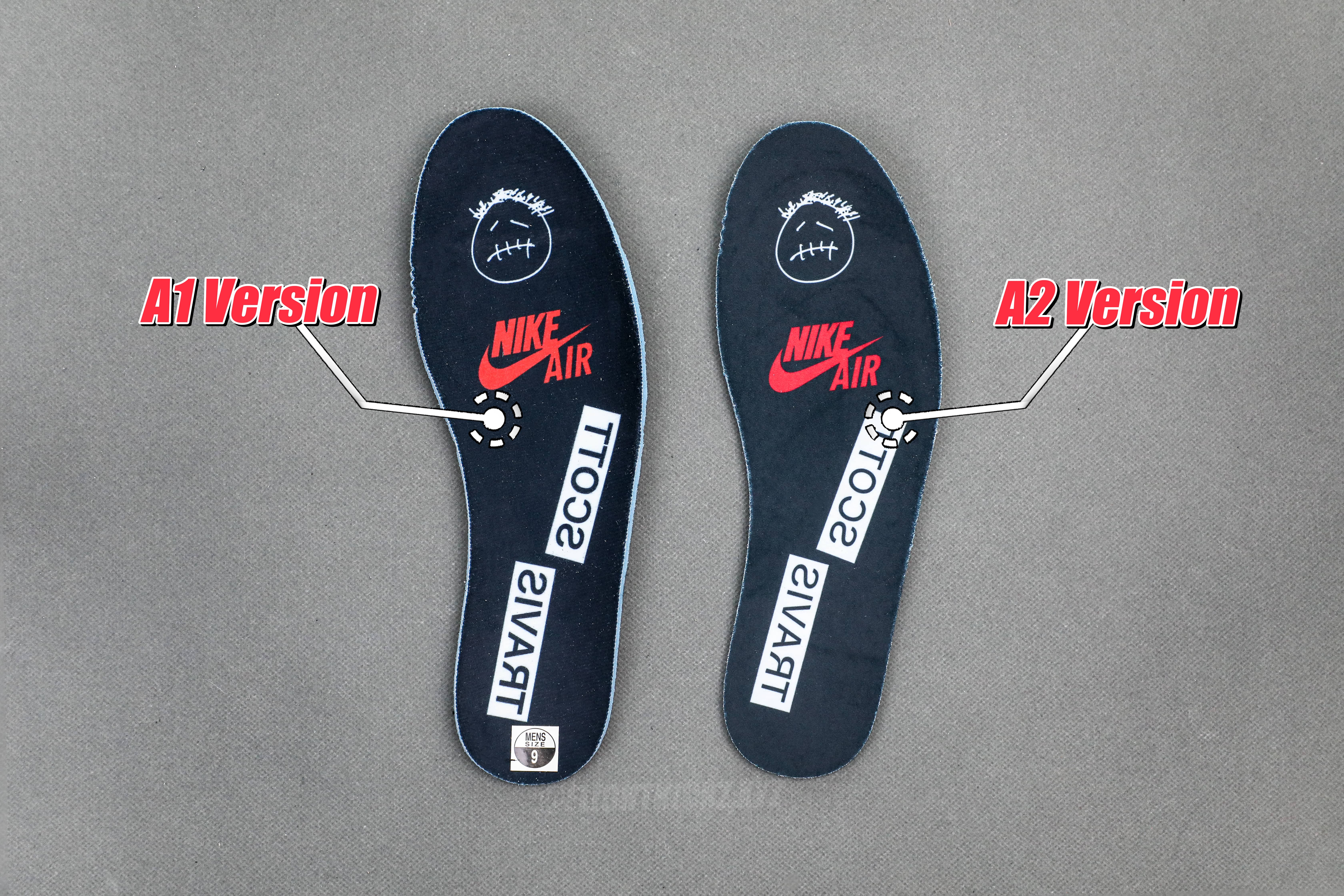 Travis Scott x Nike Air Jordan 1 Low OG “BlackPhantom”（A2 Batch)