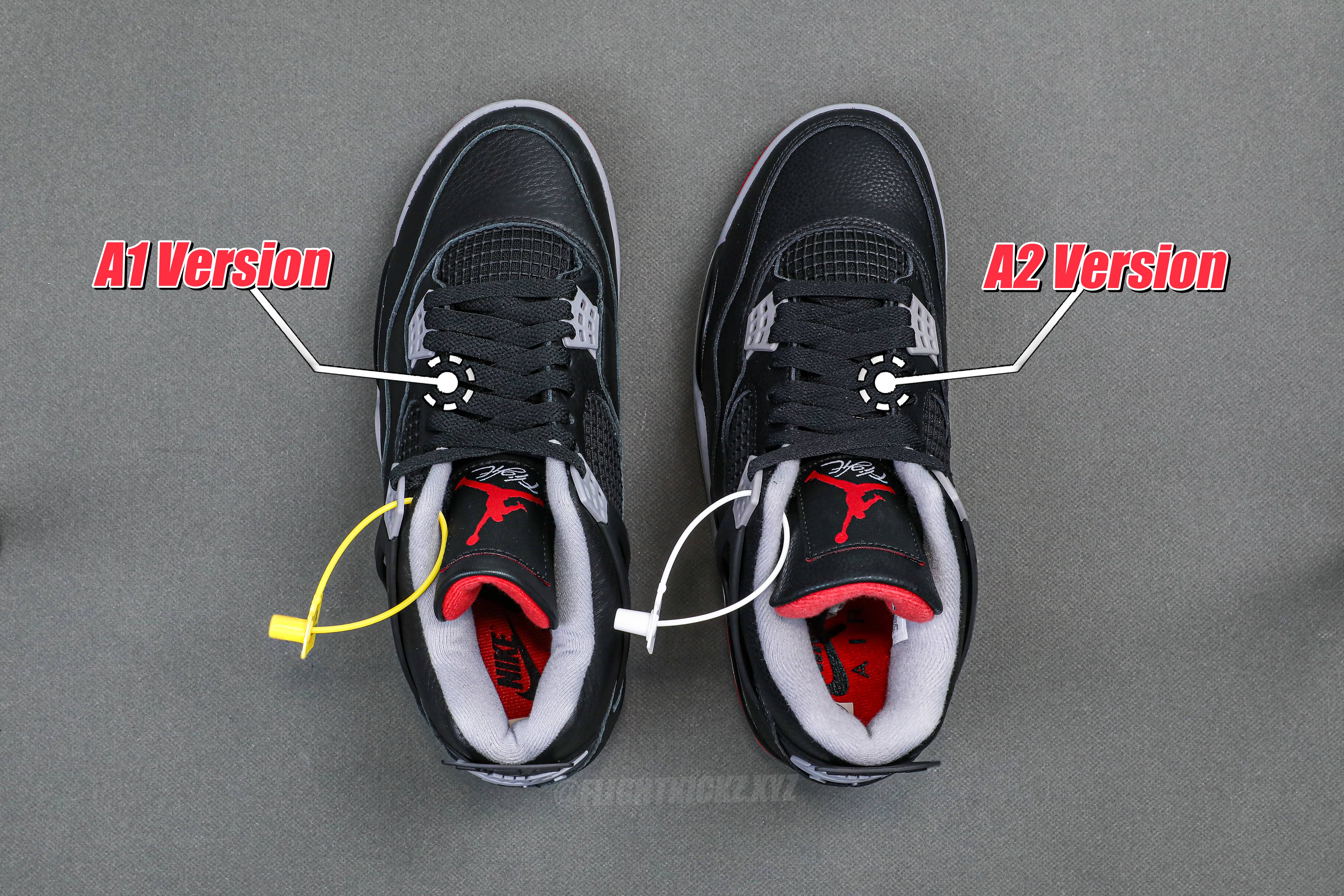 Air Jordan 4 Retro Bred Reimagined (A2 Batch)
