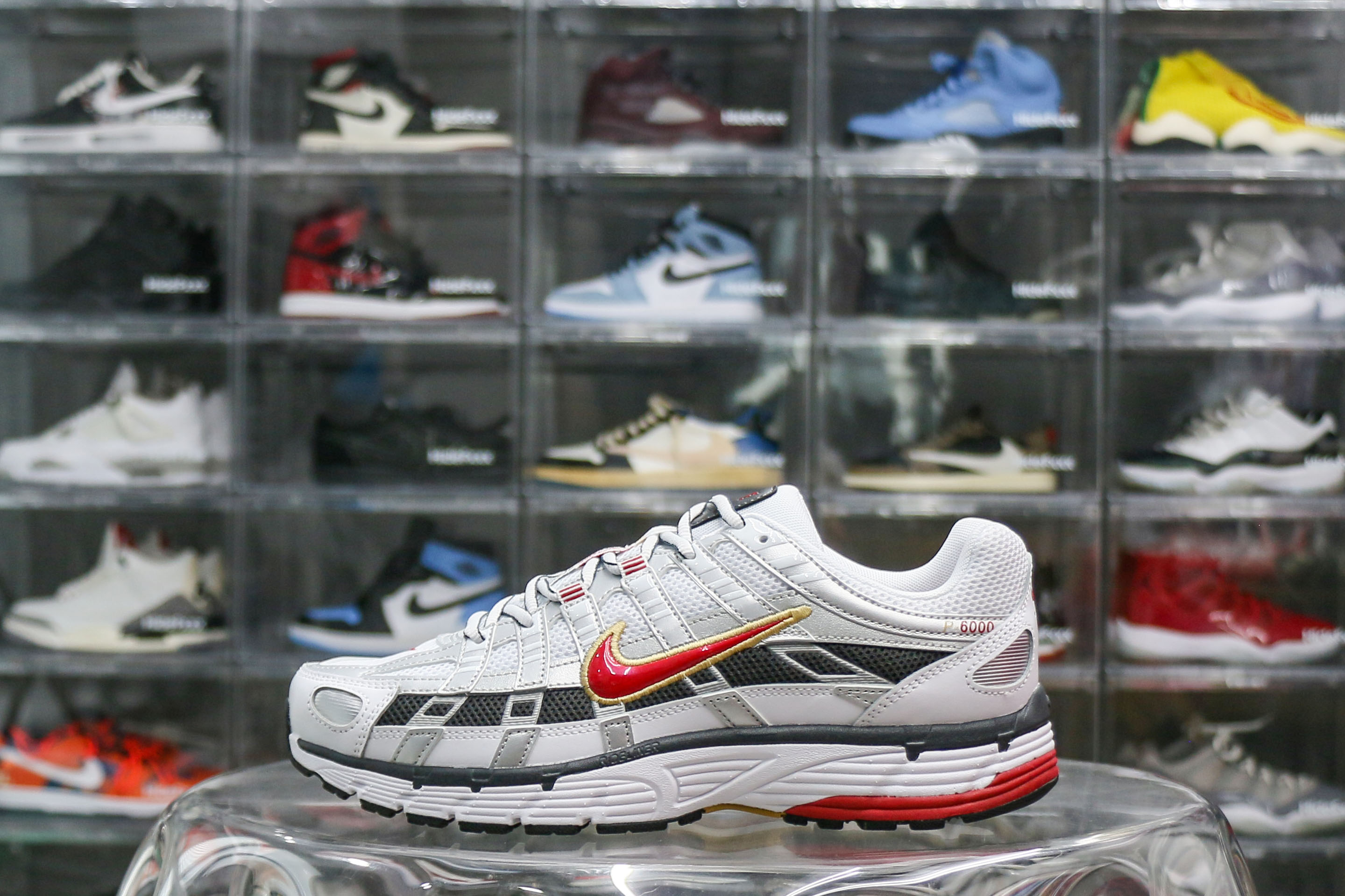 Nike P-6000 White Gold Red (Women’s)
