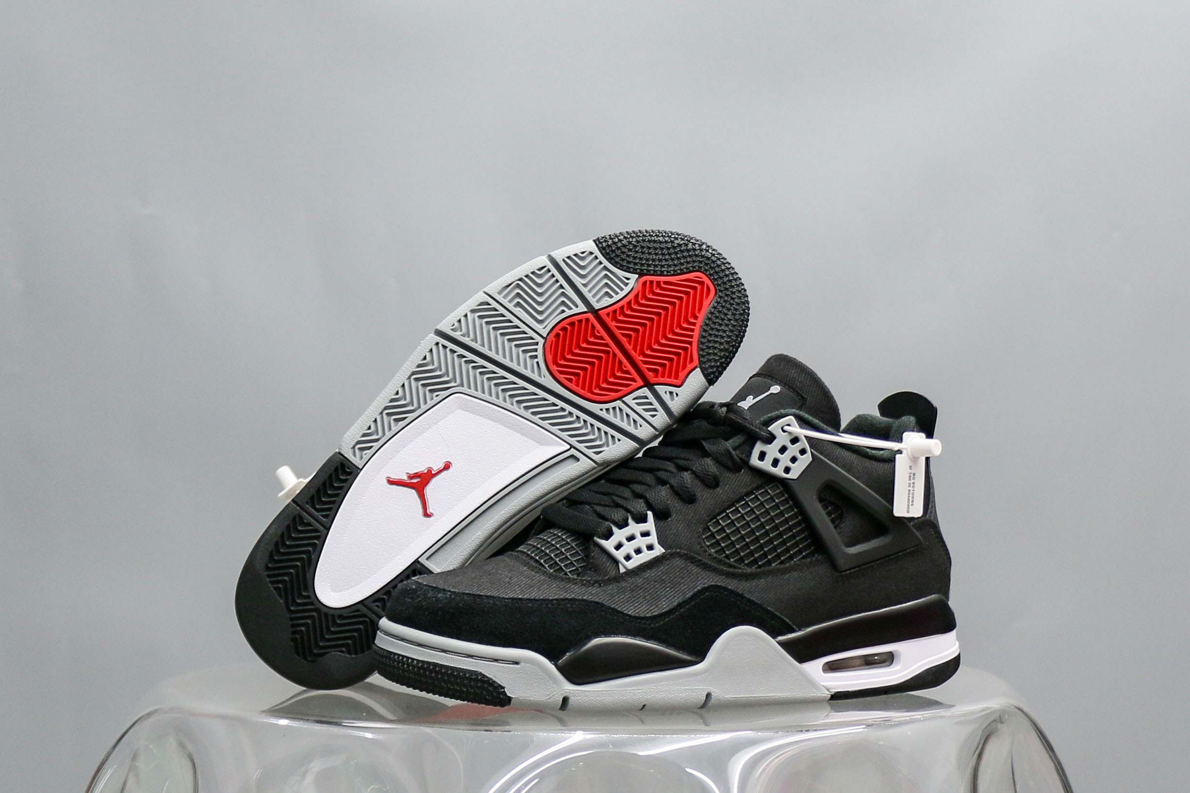 Jordan 4 Retro SE Black Canvas (A2 Batch)