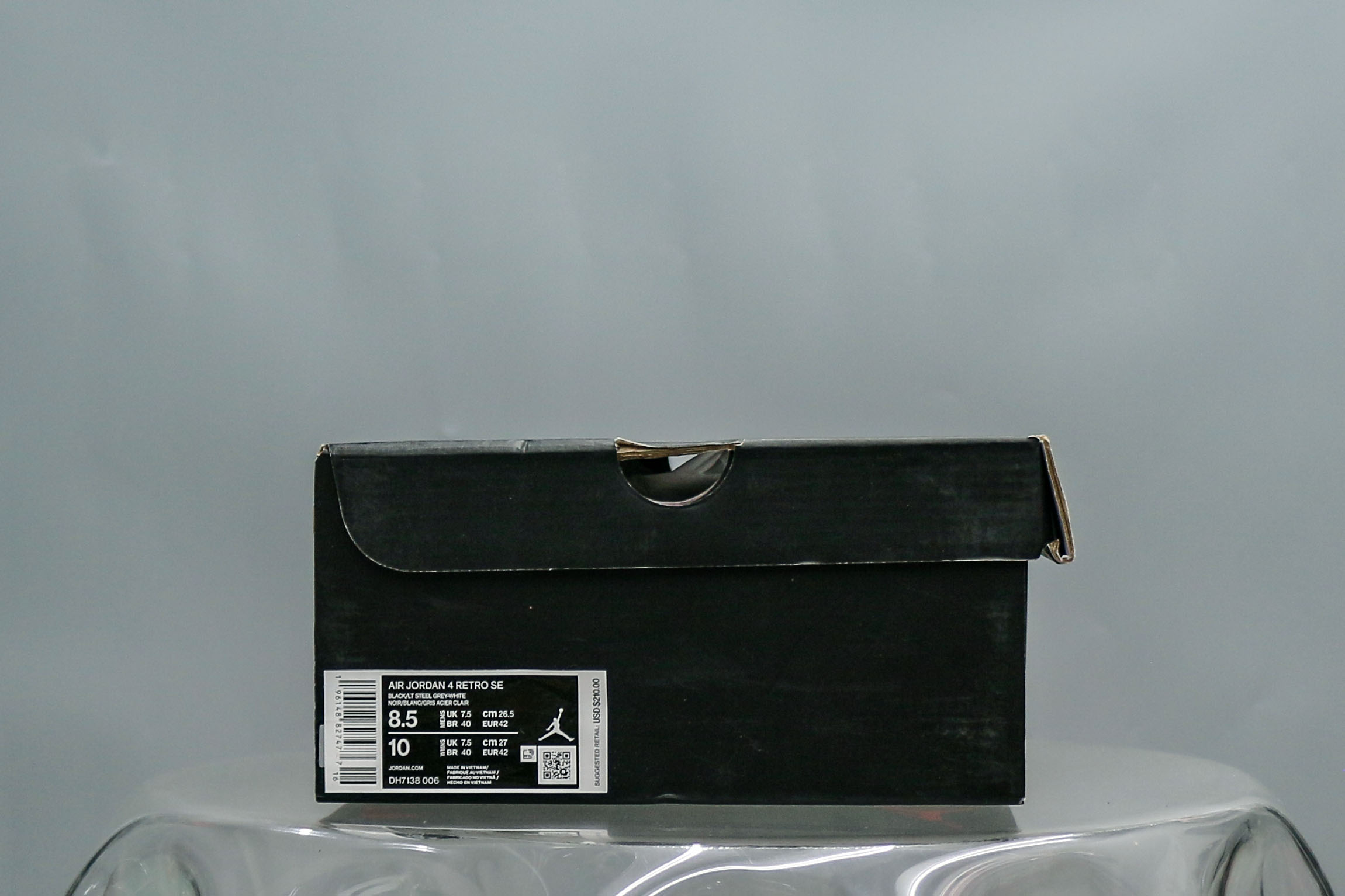 Jordan 4 Retro SE Black Canvas (A2 Batch)