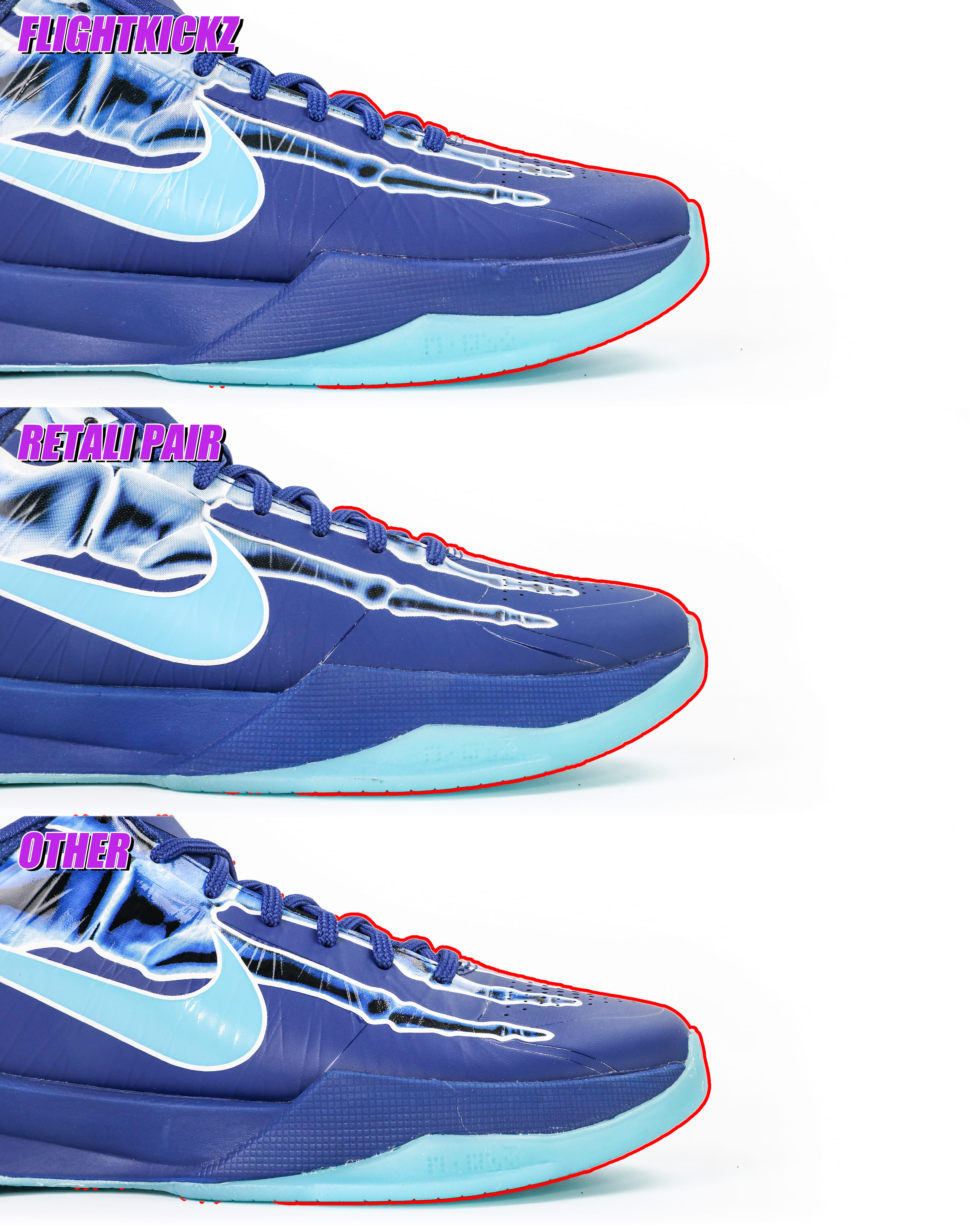 Nike Kobe 5 Protro X-Ray(A1 Batch)