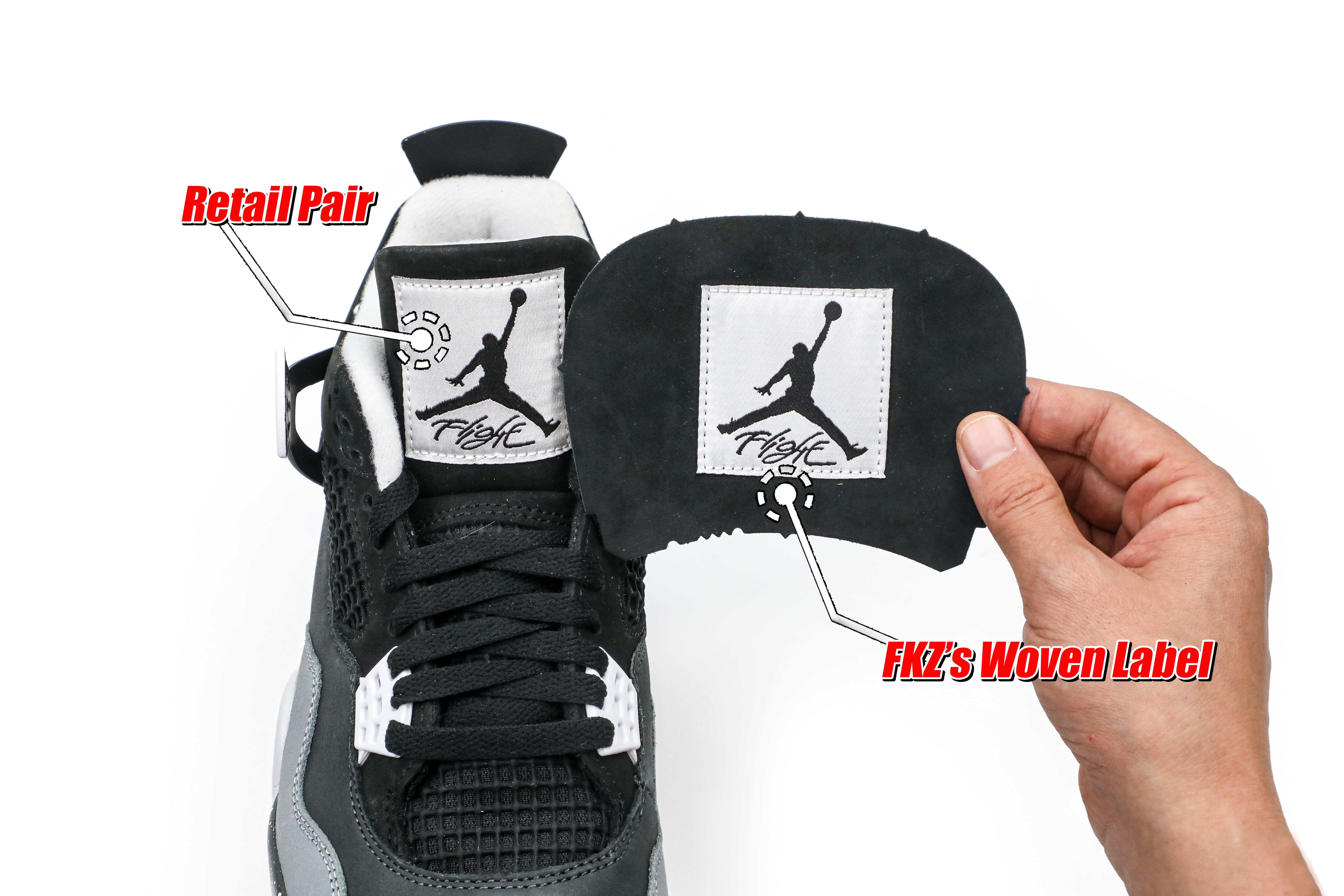 Air Jordan 4 Retro Fear Pack 2024 (Ln5 A1)