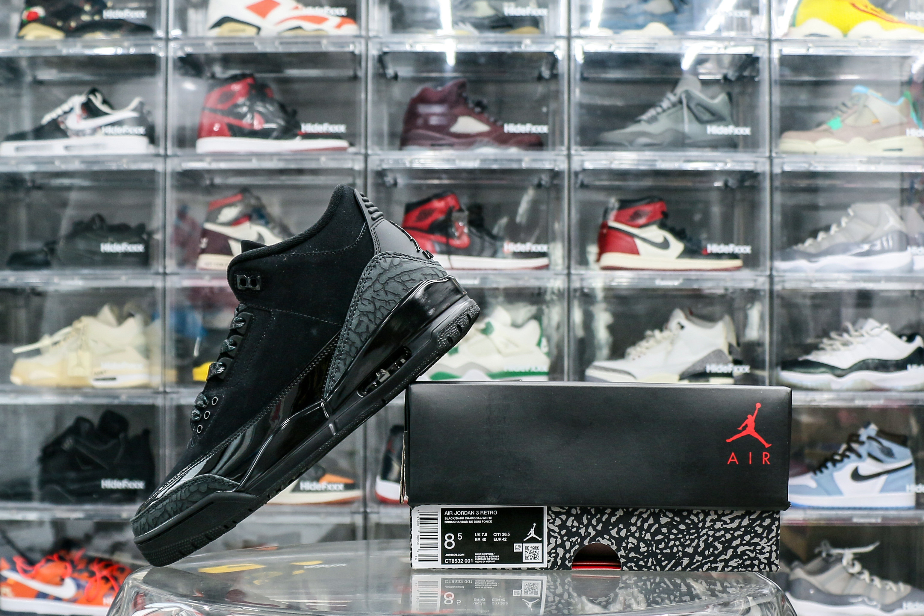 Air Jordan 3 Black Cat 2025 (A1 Batch)