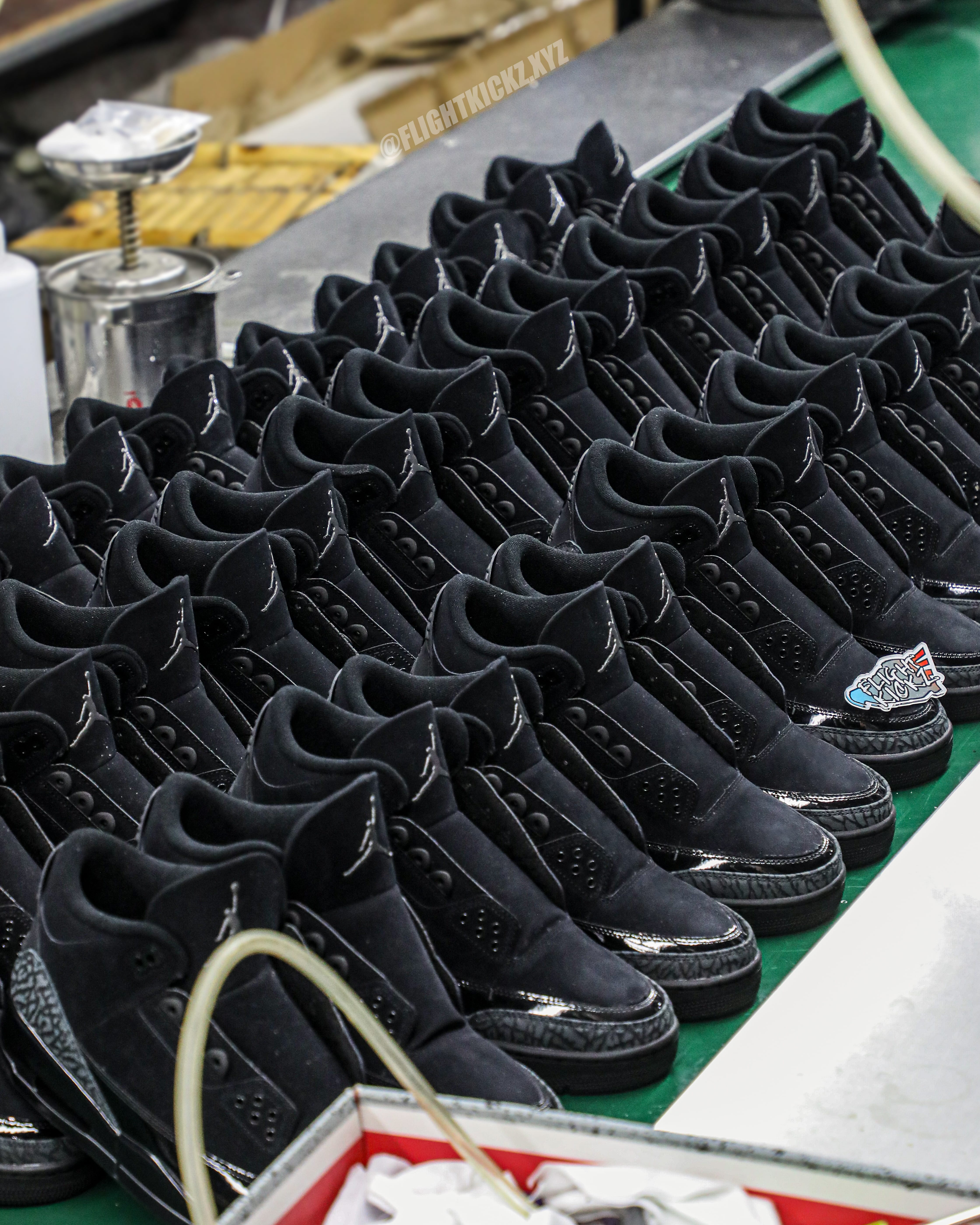 Air Jordan 3 Black Cat 2025 (A1 Batch)